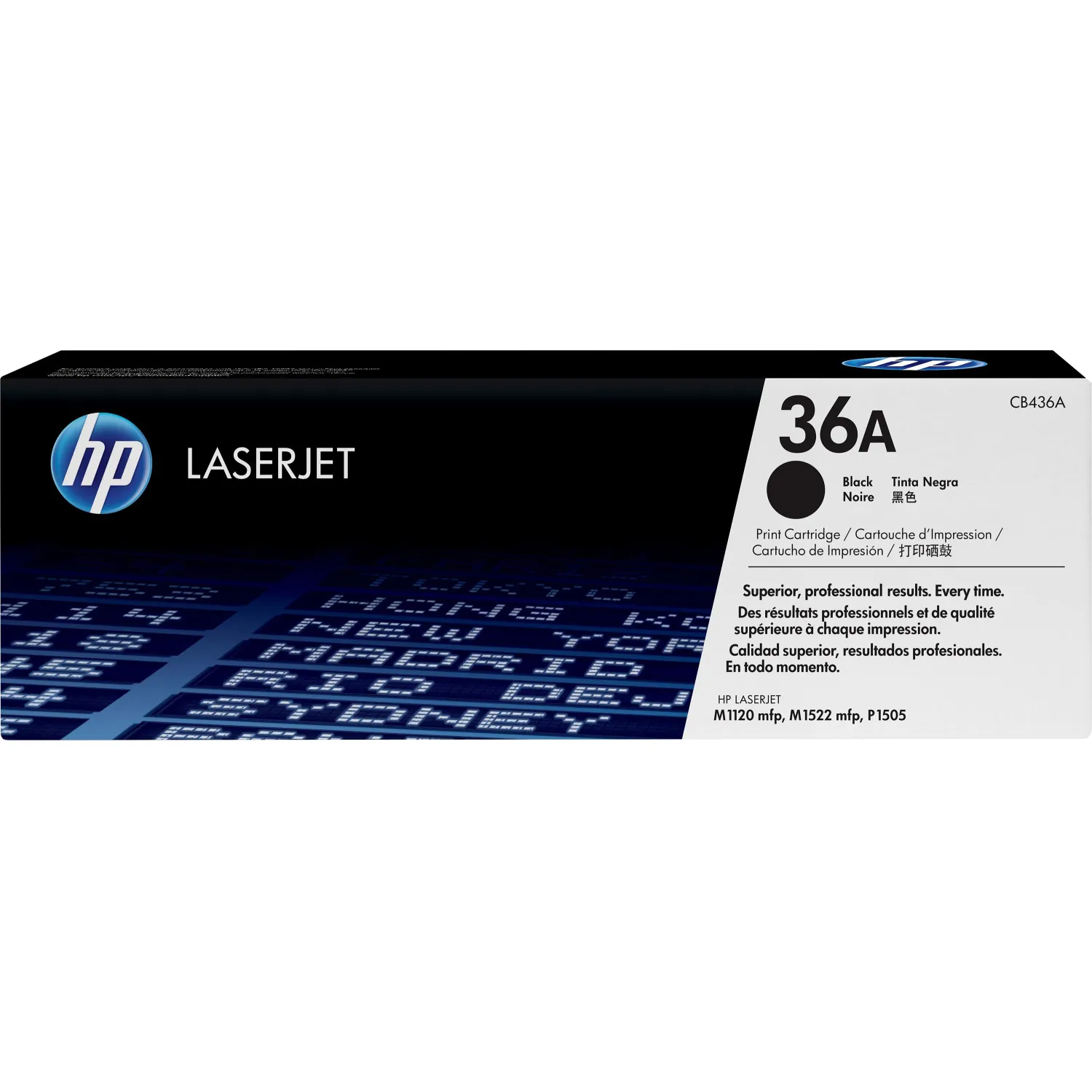 Картридж лазерный HP 36A CB436A чёрный оригинальный - Image 2