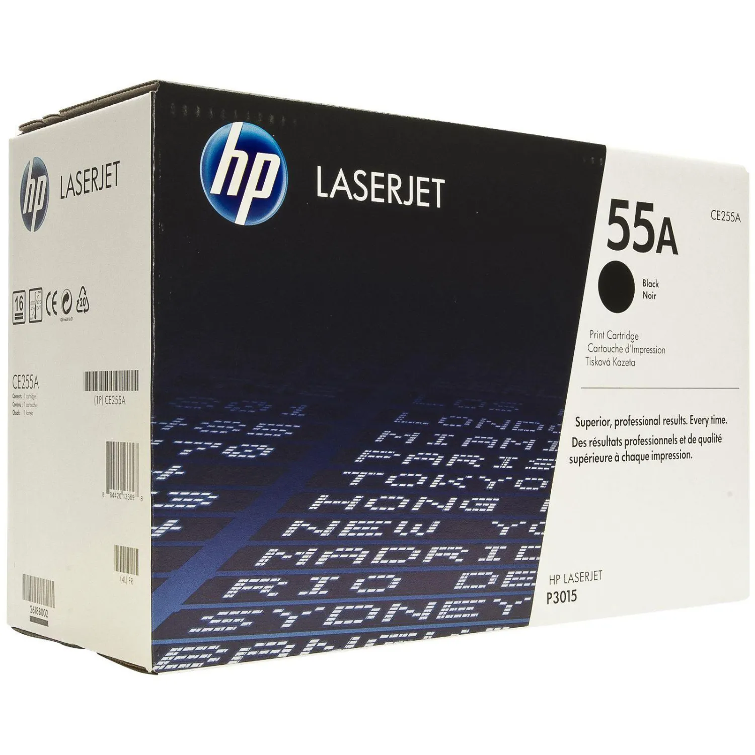 Картридж лазерный HP 55A CE255A чёрный оригинальный - Image 3