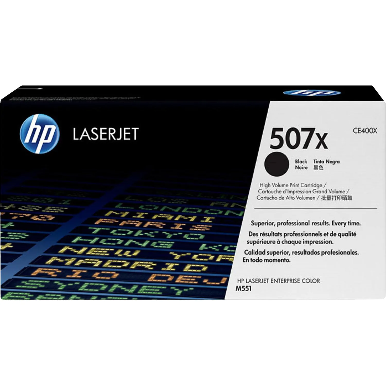 Картридж лазерный HP 507X CE400X чёрный оригинальный повышенной ёмкости - Image 2