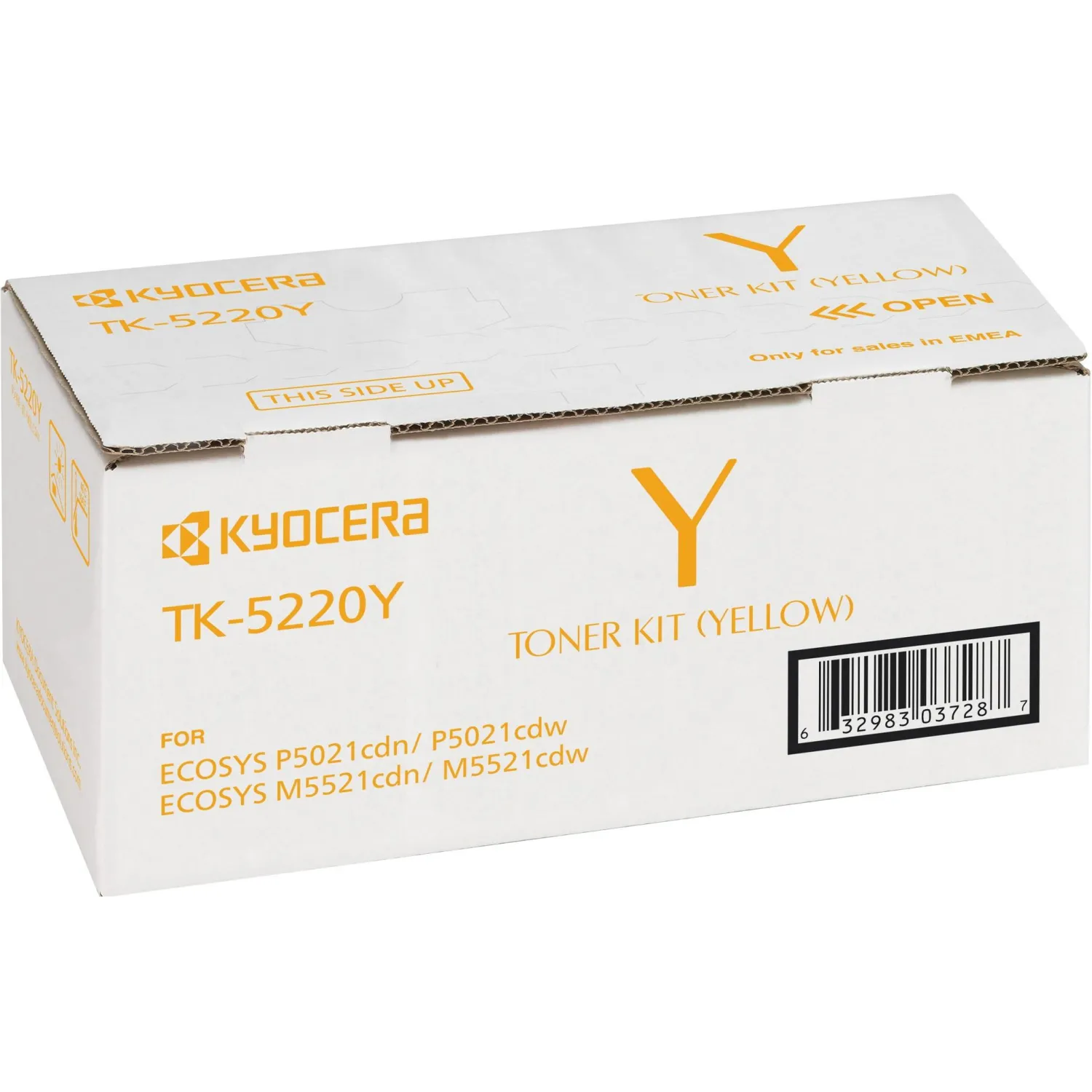 Тонер-картридж Kyocera TK-5220Y 1T02R9ANL1 жёлтый оригинальный - Image 2