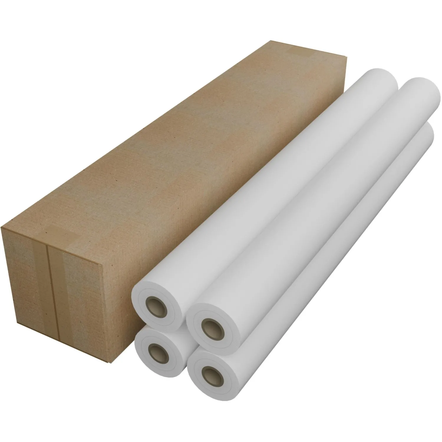 Бумага широкоформатная Комус ProMega engineer 914 мм рулон А0+ 45 м (4 рулона) - Image 3