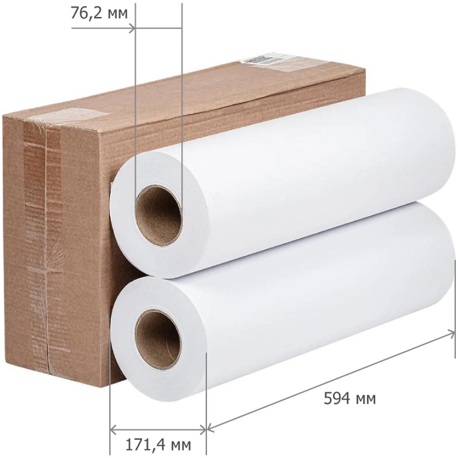 Широкоформатная бумага Комус ProMega engineer (рулон A1, техдокументация) - Image 3