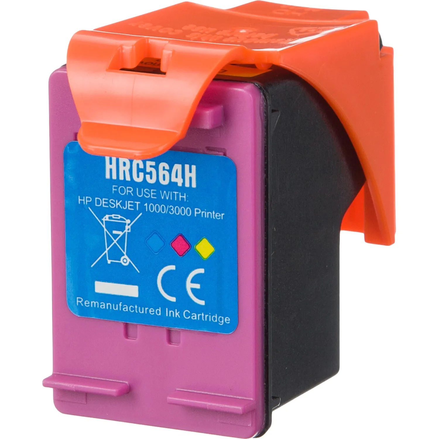 Картридж струйный Комус 122XL CH564HE для HP цветной совместимый повышенной ёмкости - Image 2