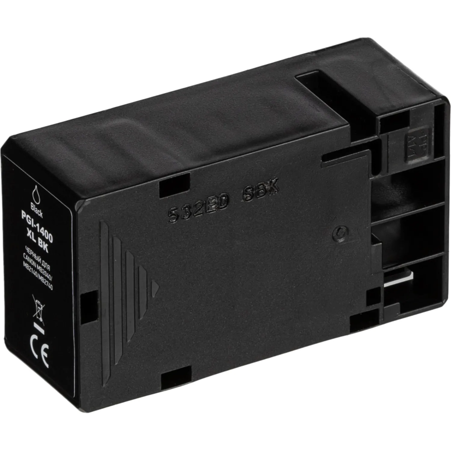 Картридж струйный Комус PGI-1400XL для Canon чёрный совместимый - Image 2