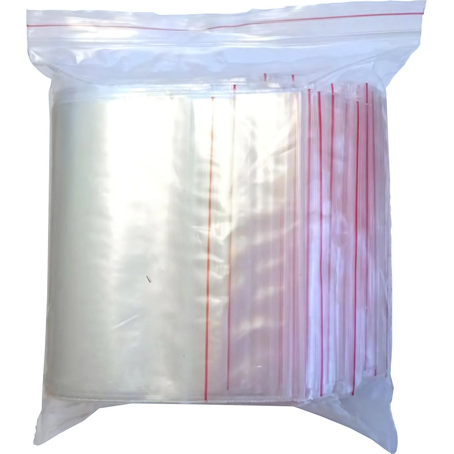 Пакет с замком zip-lock ПВД прозрачный 10x15 см 100 мкм (100 штук в упаковке) - Image 4