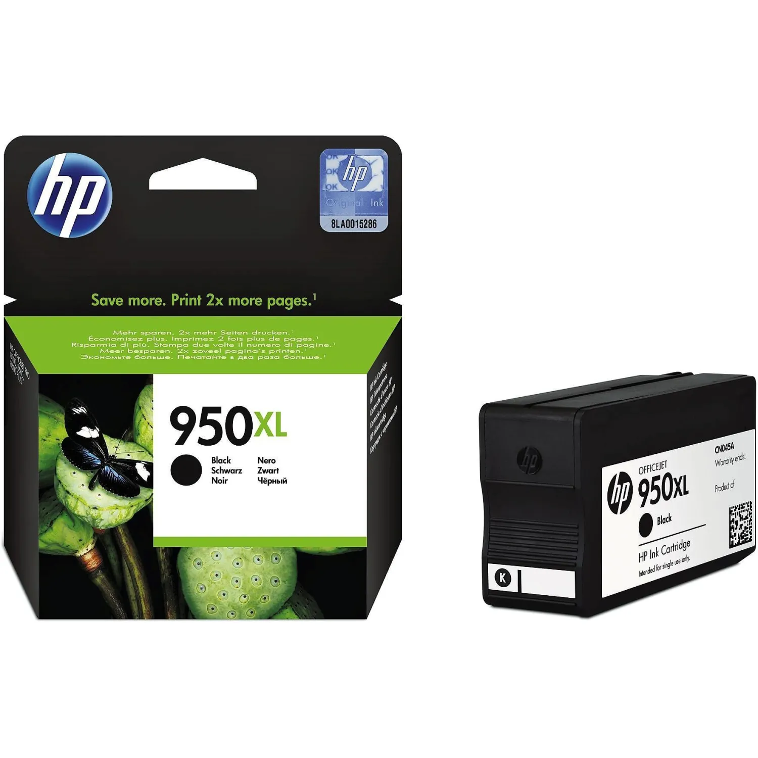 Картридж струйный HP 950XL CN045AE чёрный оригинальный повышенной ёмкости - Image 2