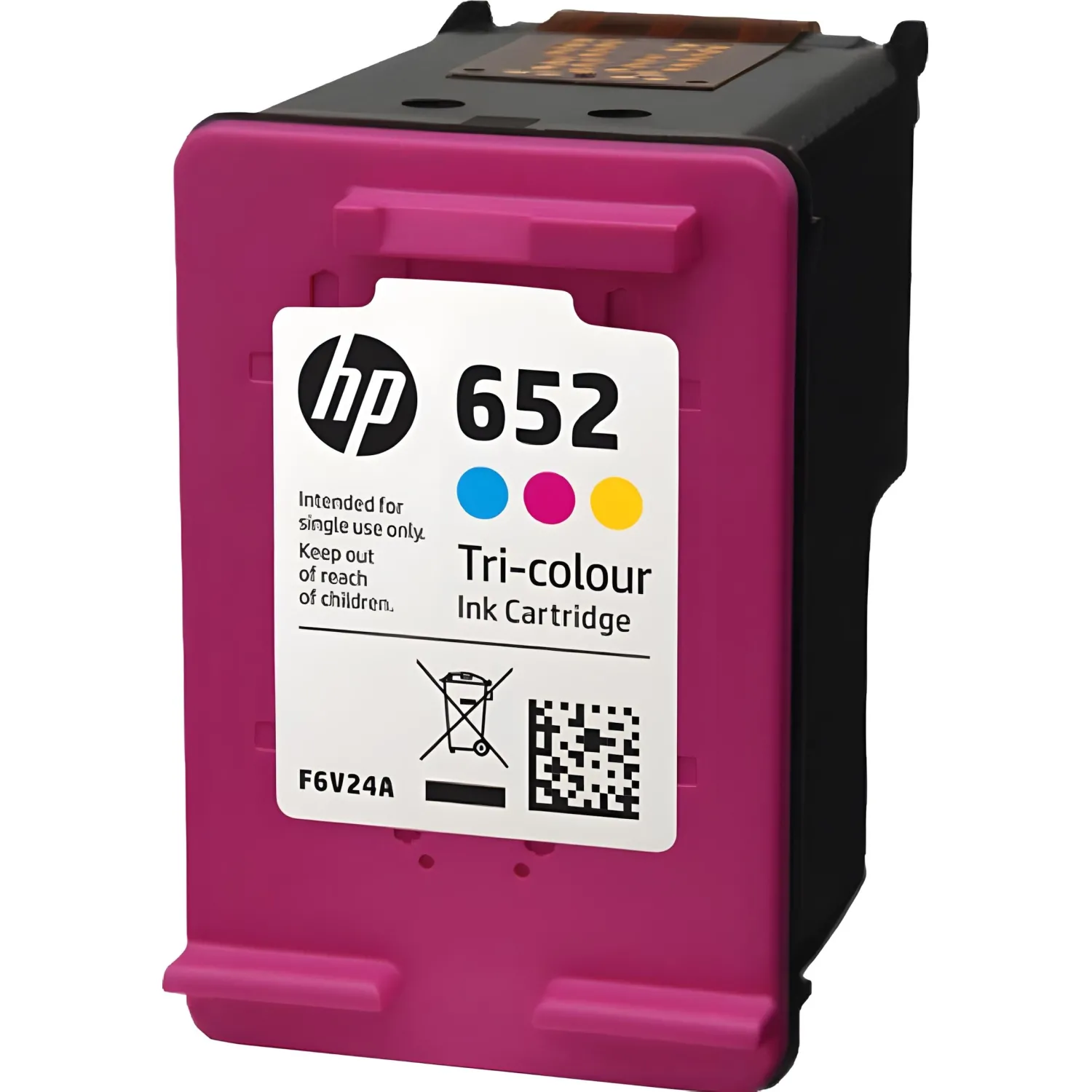 Картридж струйный HP 652 F6V24AE цветной оригинальный - Image 4
