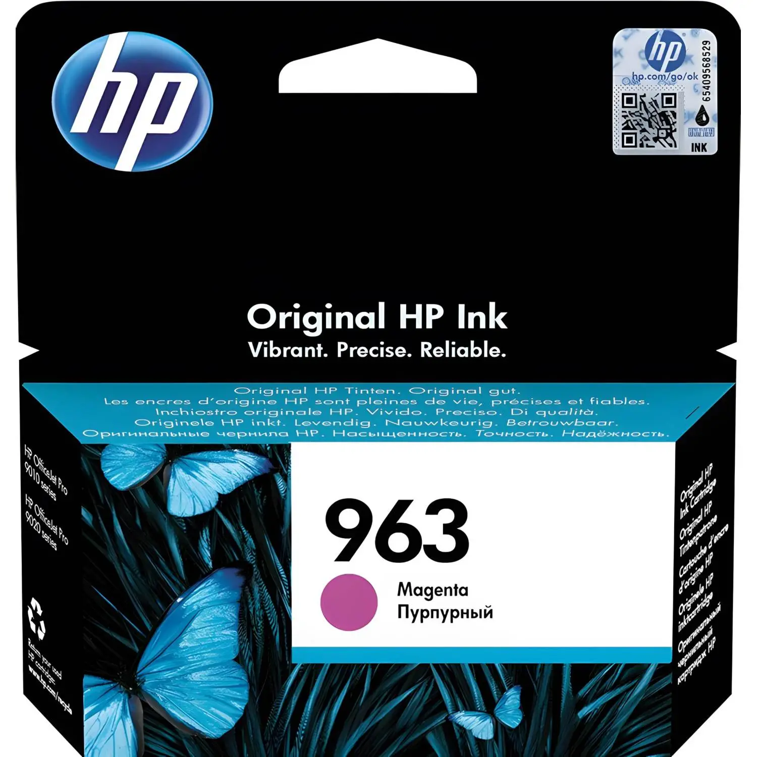 Картридж струйный HP 963 3JA24AE пурпурный оригинальный - Image 3