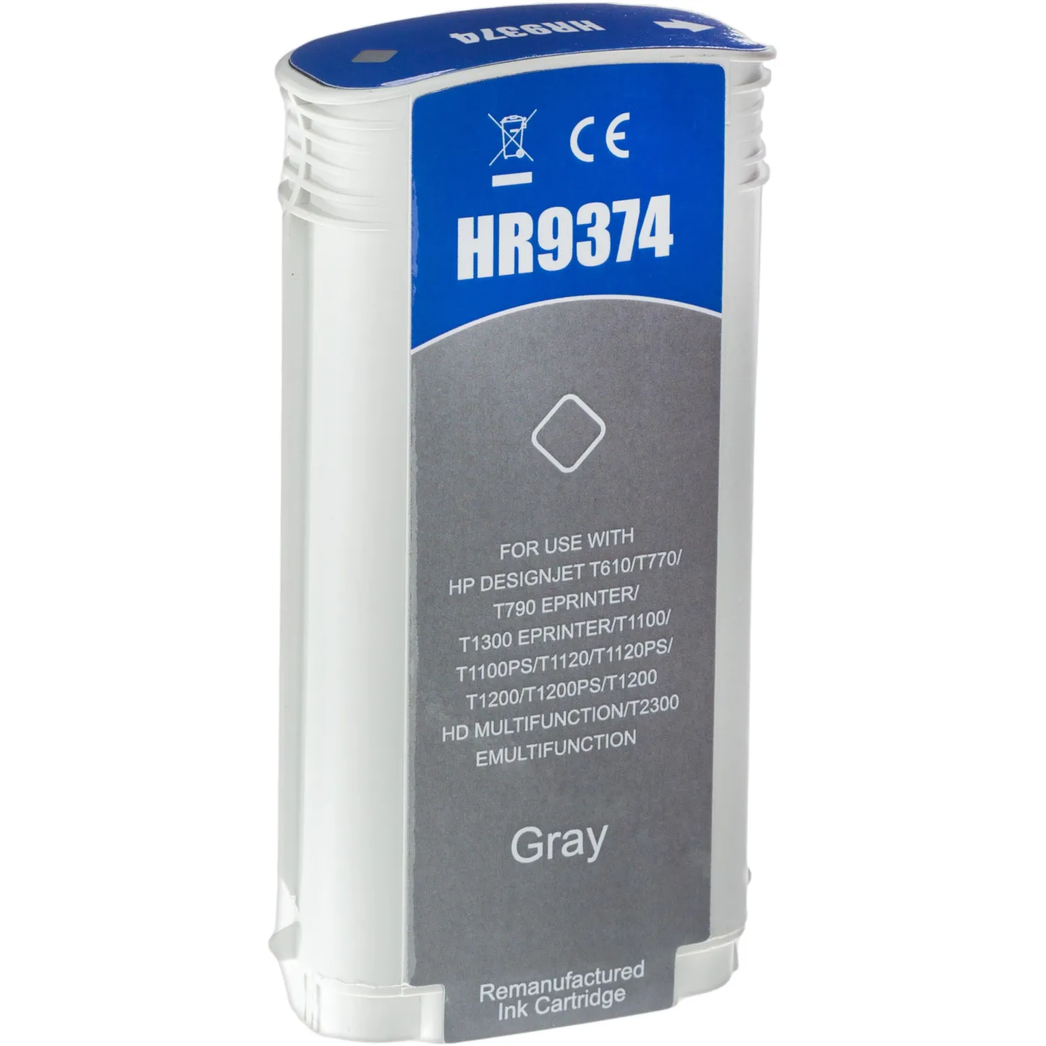 Картридж струйный Комус 72 C9374A для HP серый совместимый - Image 4