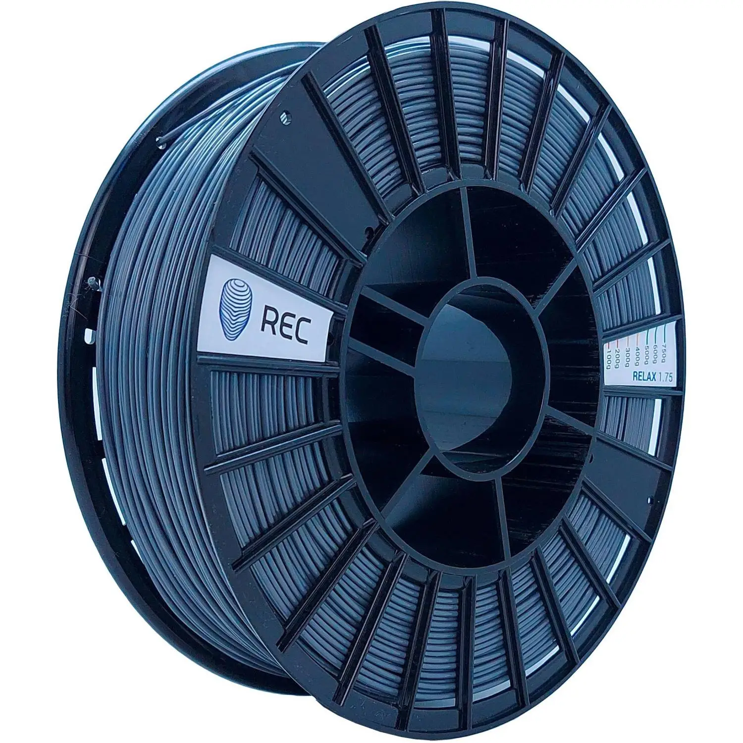 Пластик PETG для 3D-принтера Rec серый глянцевый 1.75 мм 0.75 кг - Image 2