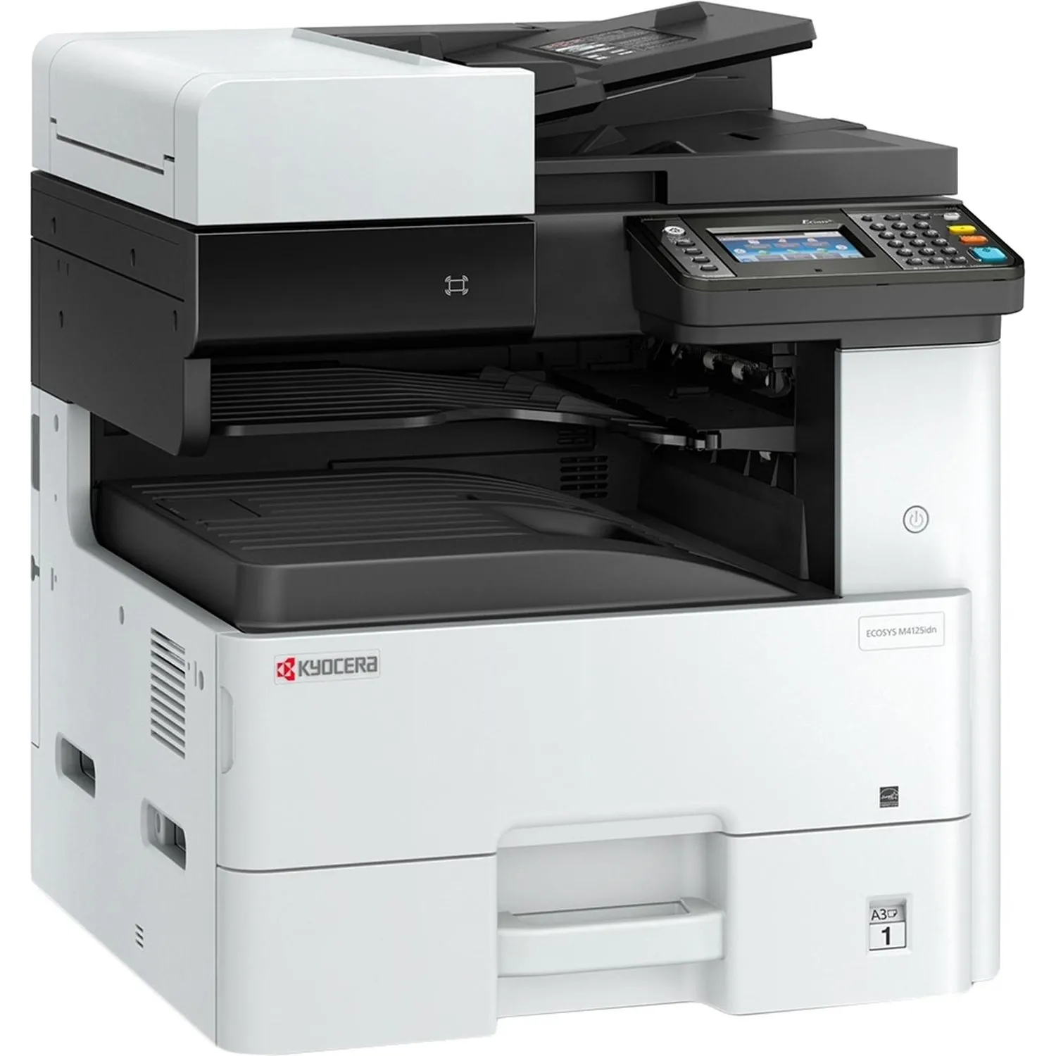 МФУ лазерное чёрно-белая печать А3 Kyocera ECOSYS M4125idn Ethernet (RJ-45), USB (1102P23NL0) - Image 2