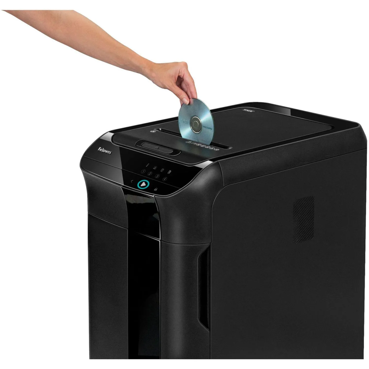 Шредер (уничтожитель документов) Fellowes AutoMax 550C 4-й уровень секретности объем корзины 83 л - Image 4