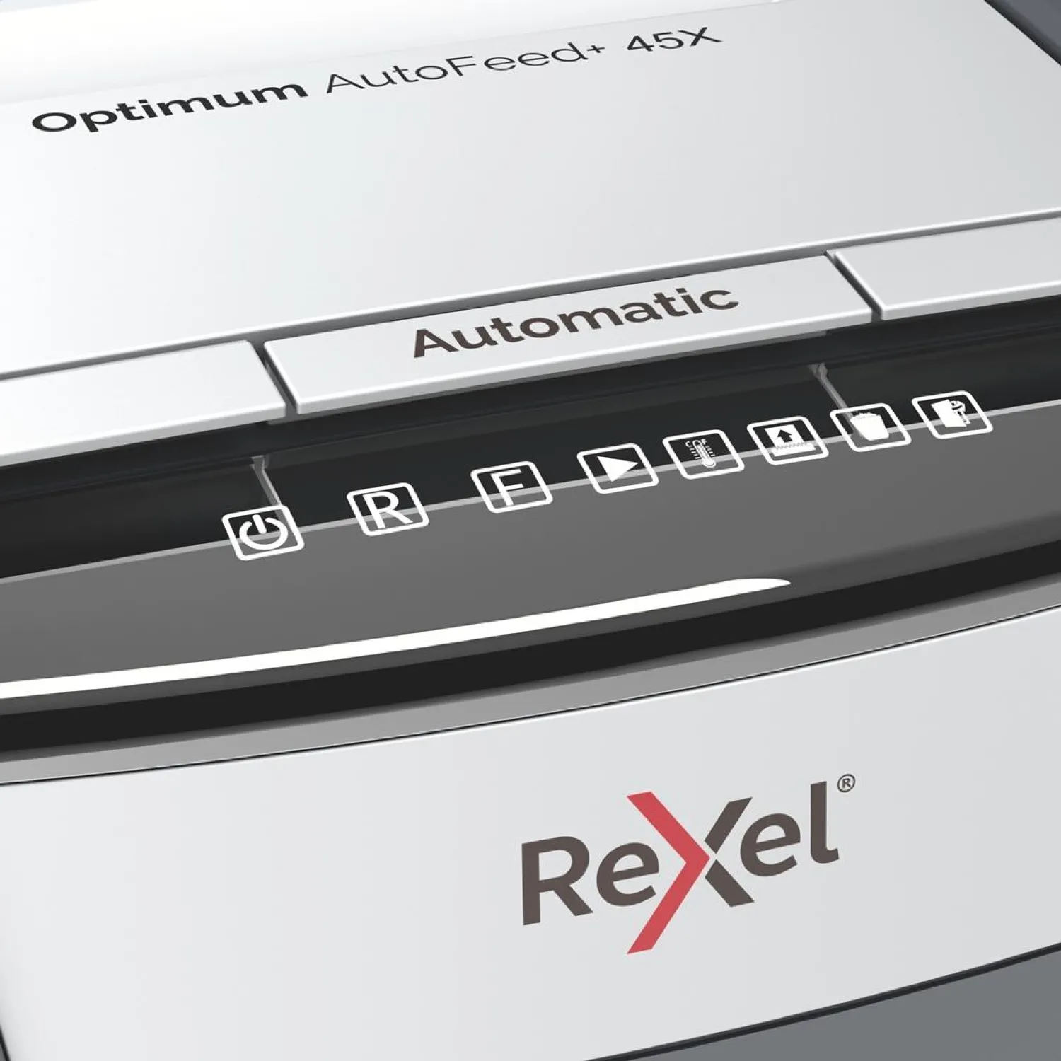 Шредер (уничтожитель документов) Rexel Optimum AutoFeed+ 45X 4-й уровень секретности объем корзины 20 л - Image 5