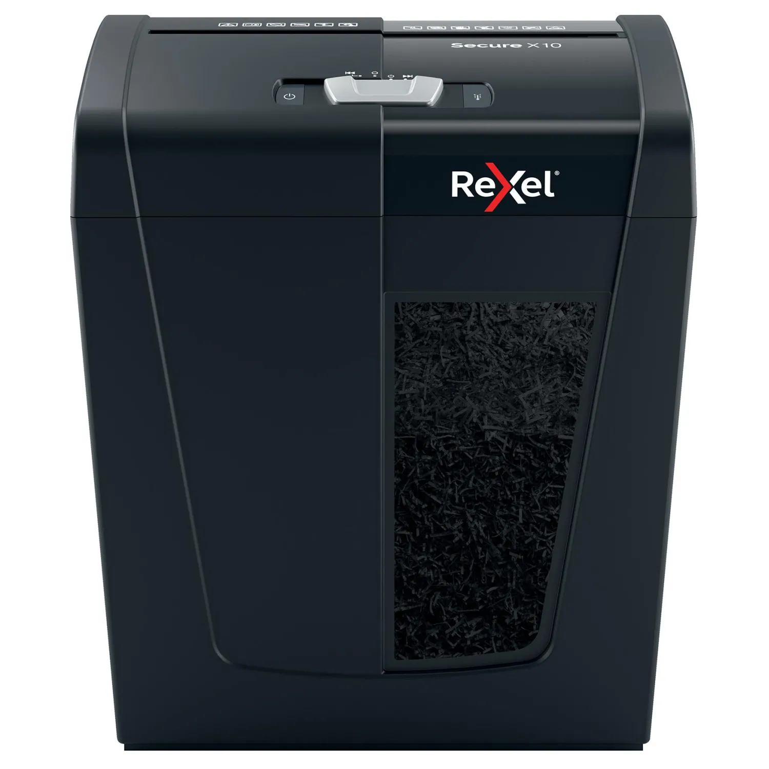 Шредер (уничтожитель документов) Rexel Secure X10 4-й уровень секретности объем корзины 18 л - Image 2