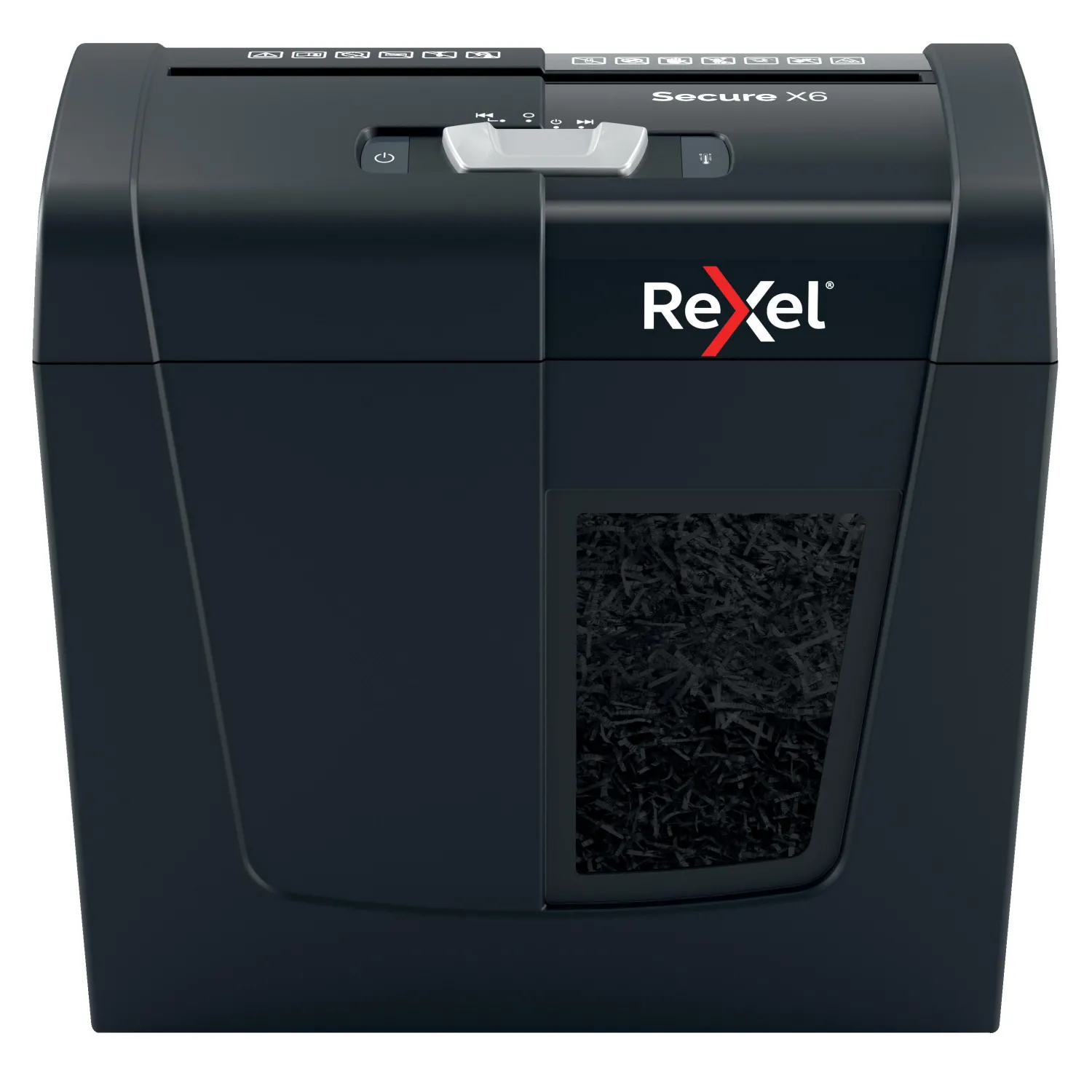 Шредер (уничтожитель документов) Rexel Secure X6 4-й уровень секретности объем корзины 10 л - Image 2