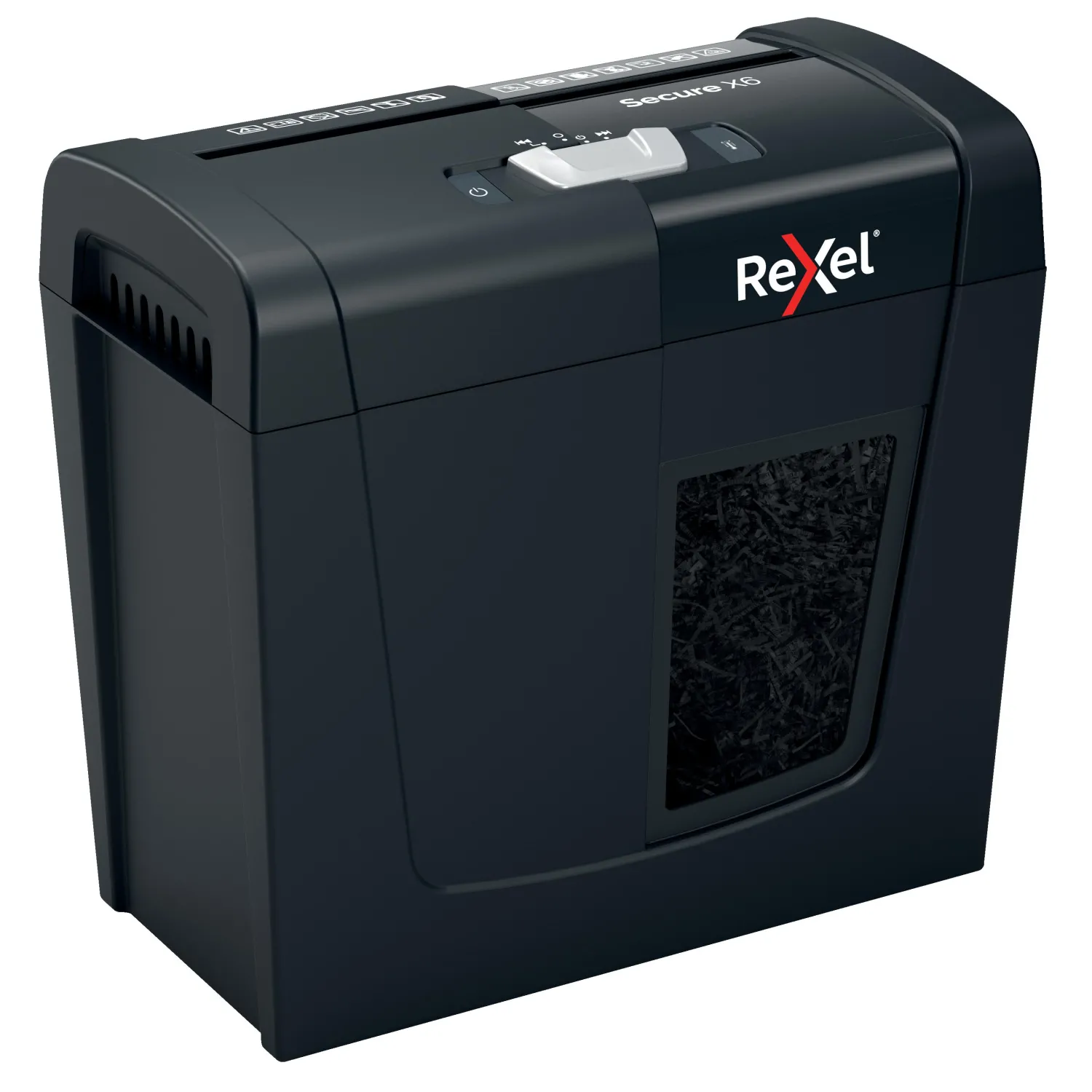Шредер (уничтожитель документов) Rexel Secure X6 4-й уровень секретности объем корзины 10 л - Image 4