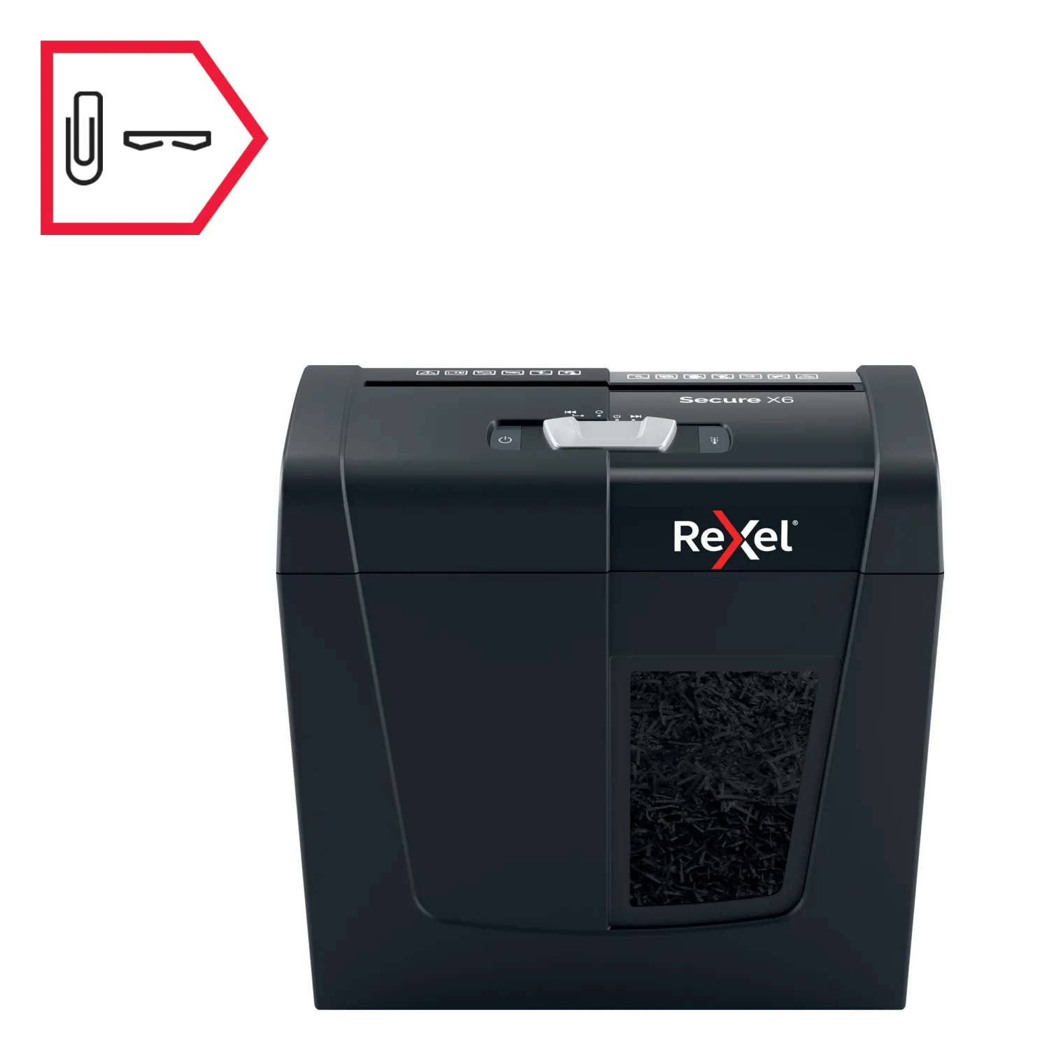 Шредер (уничтожитель документов) Rexel Secure X6 4-й уровень секретности объем корзины 10 л - Image 8