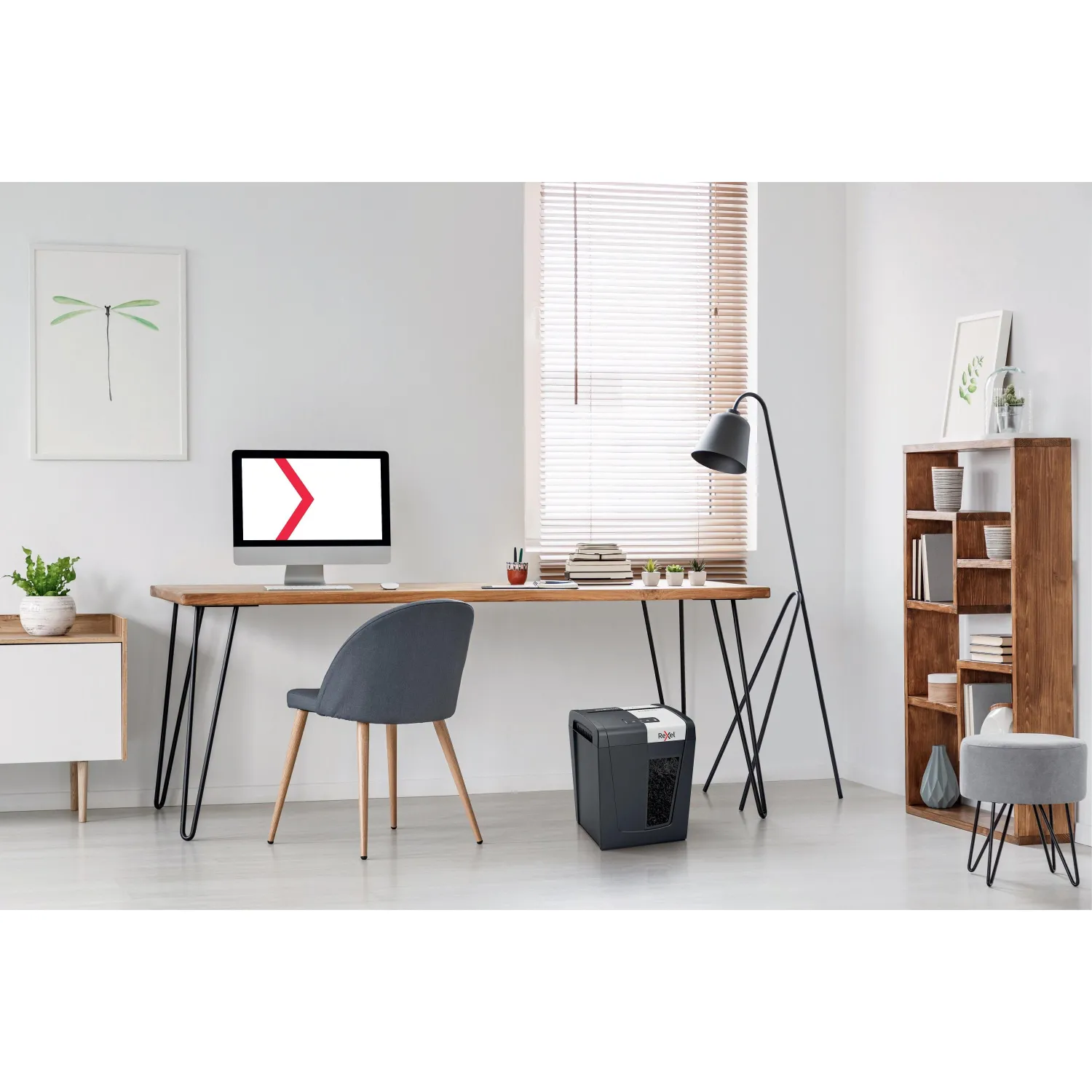 Шредер (уничтожитель документов) Rexel Secure X6 4-й уровень секретности объем корзины 10 л - Image 12