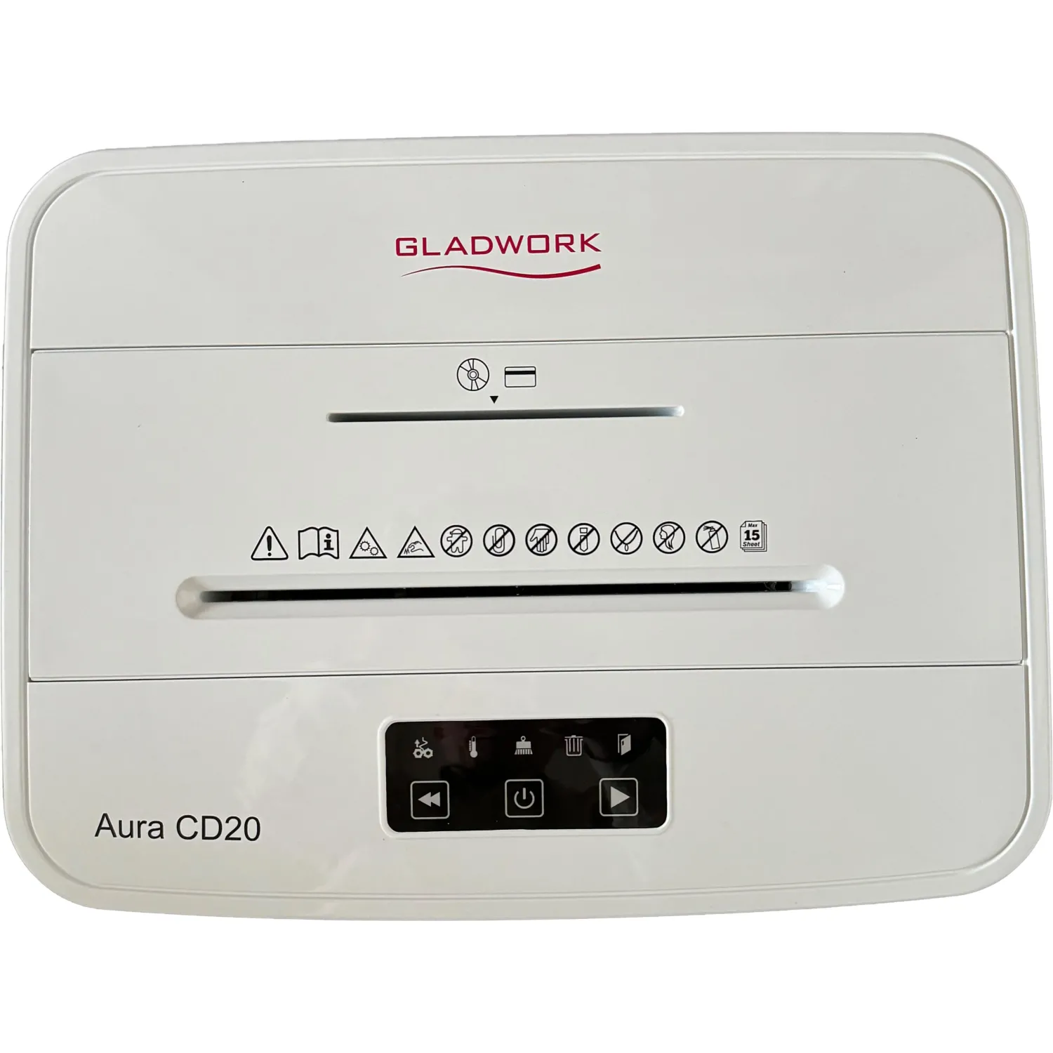 Шредер (уничтожитель документов) Gladwork Aura CD20 4-ый уровень секретности объем корзины 25 л - Image 2