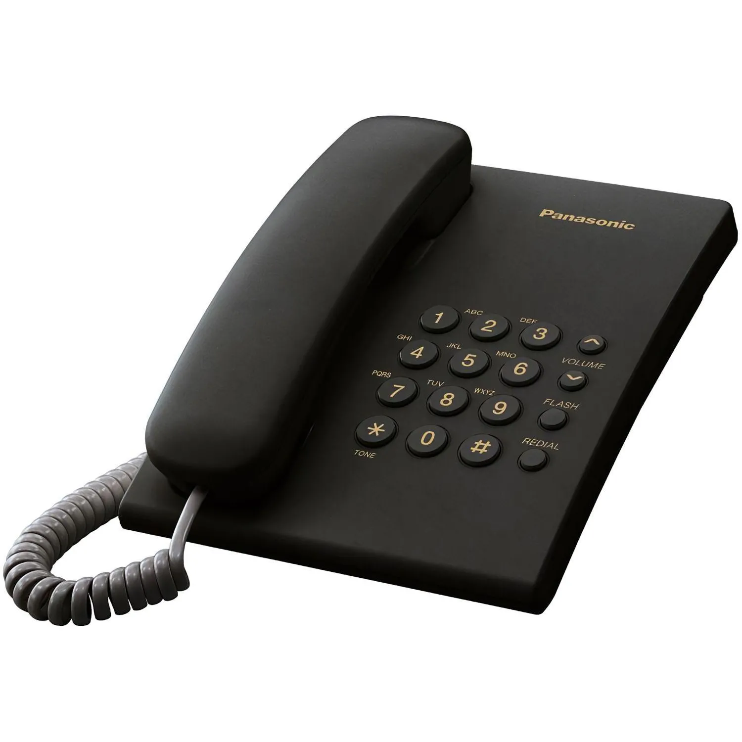 Телефон проводной Panasonic KX-TS2350 черный
