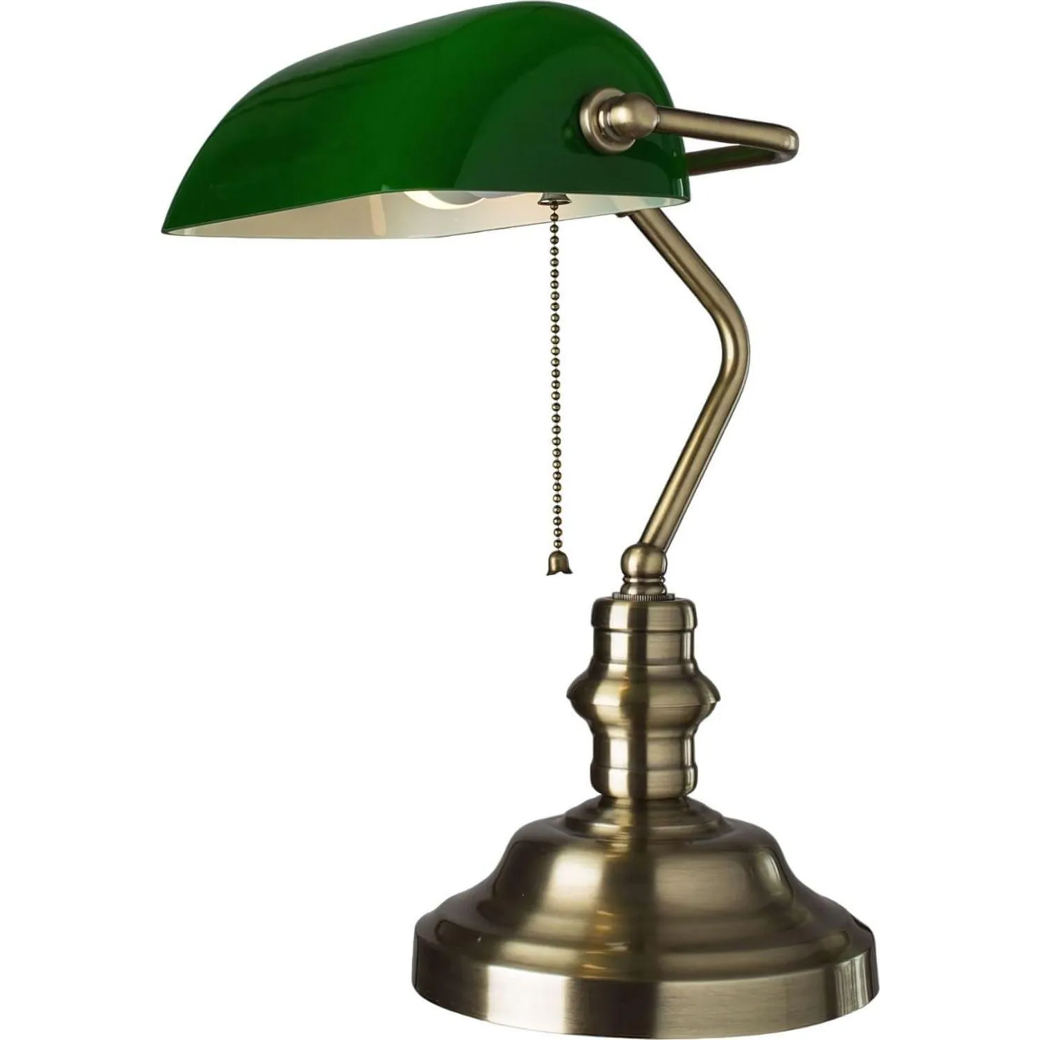 Светильник настольный Arte Lamp Banker A2492LT-1AB зеленый - Image 2