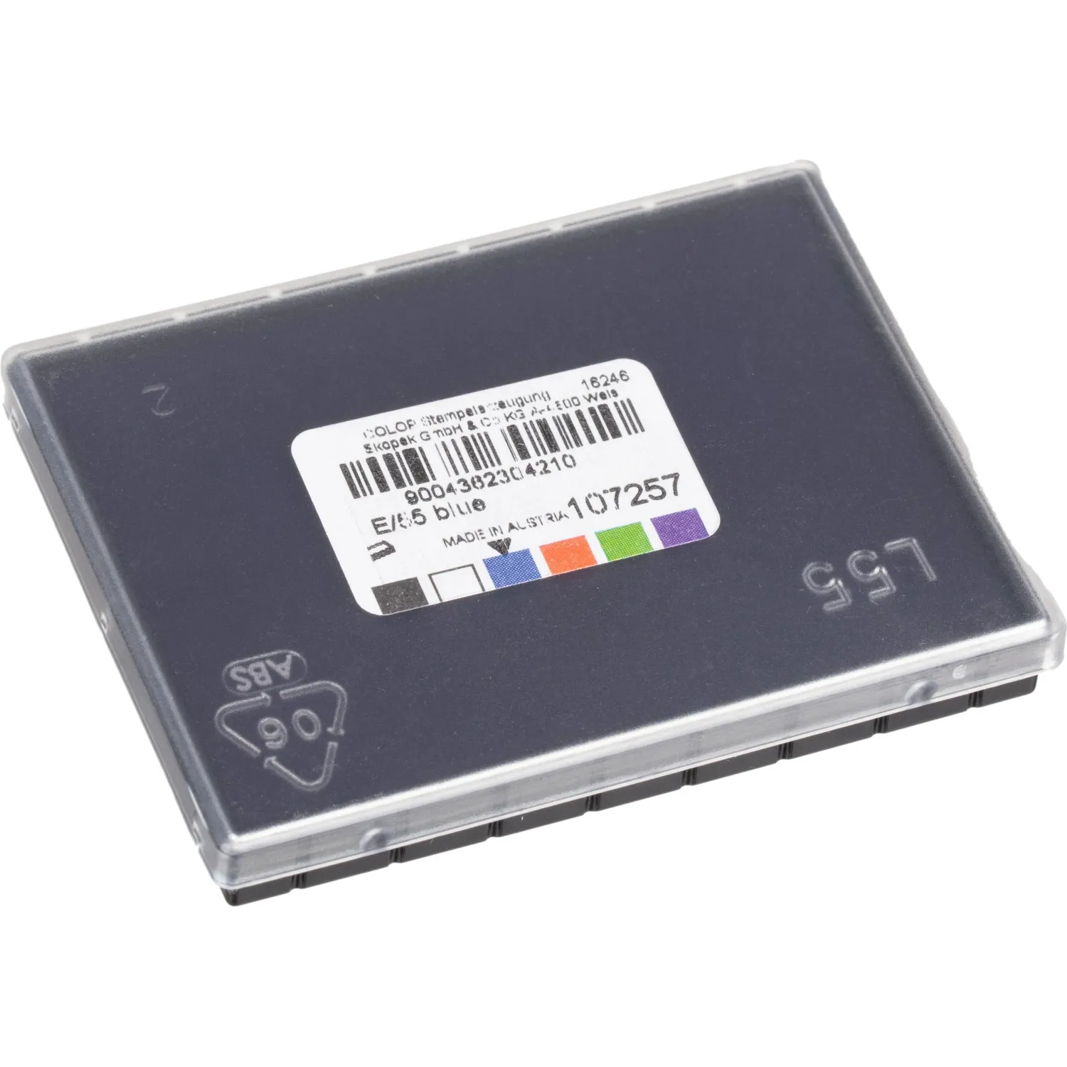 Подушка штемпельная сменная Colop E/55 синяя для Pr.55 & Dater-Set - Image 2