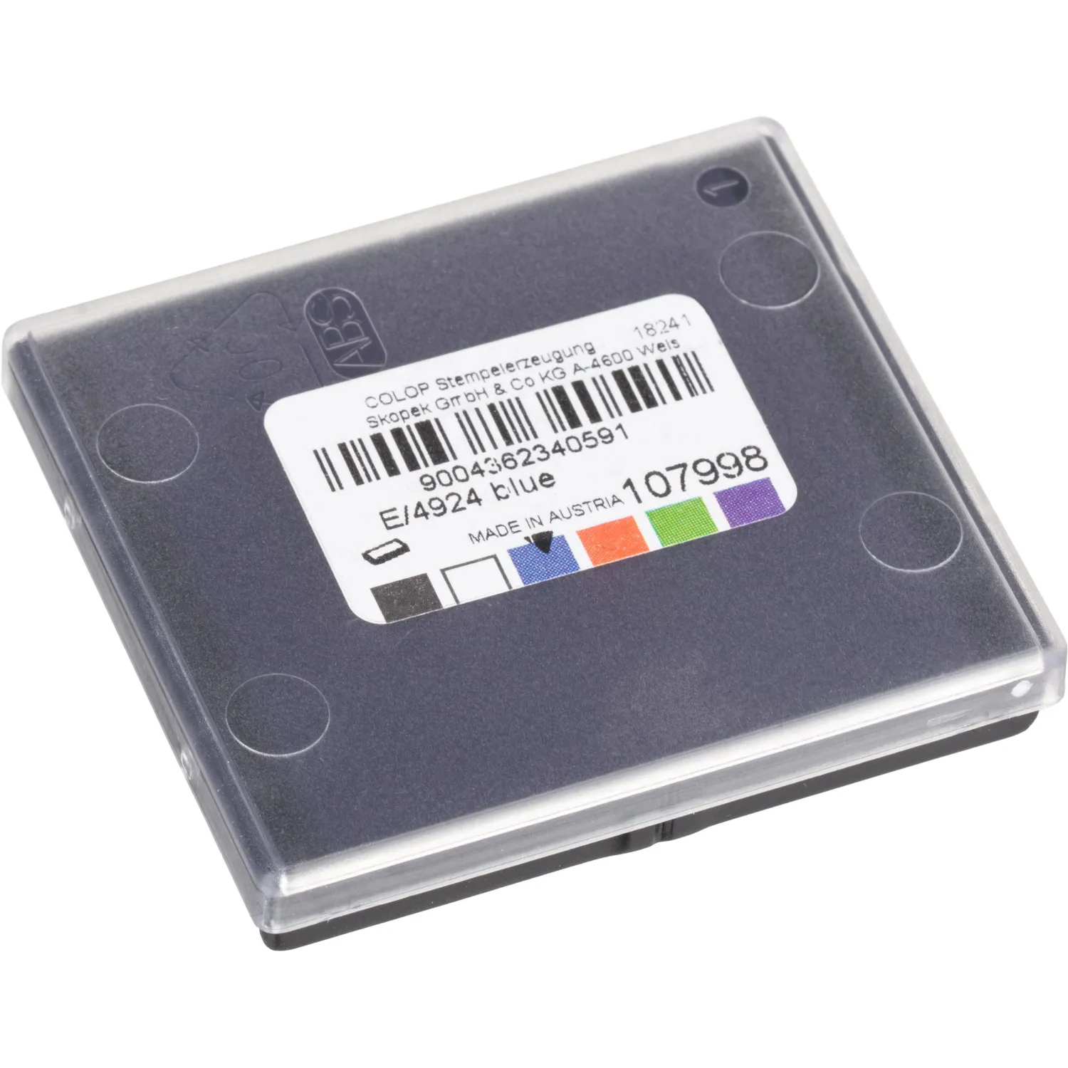 Штемпельная подушка Colop E/4924 Trodat 4940 сменная синяя - Image 2