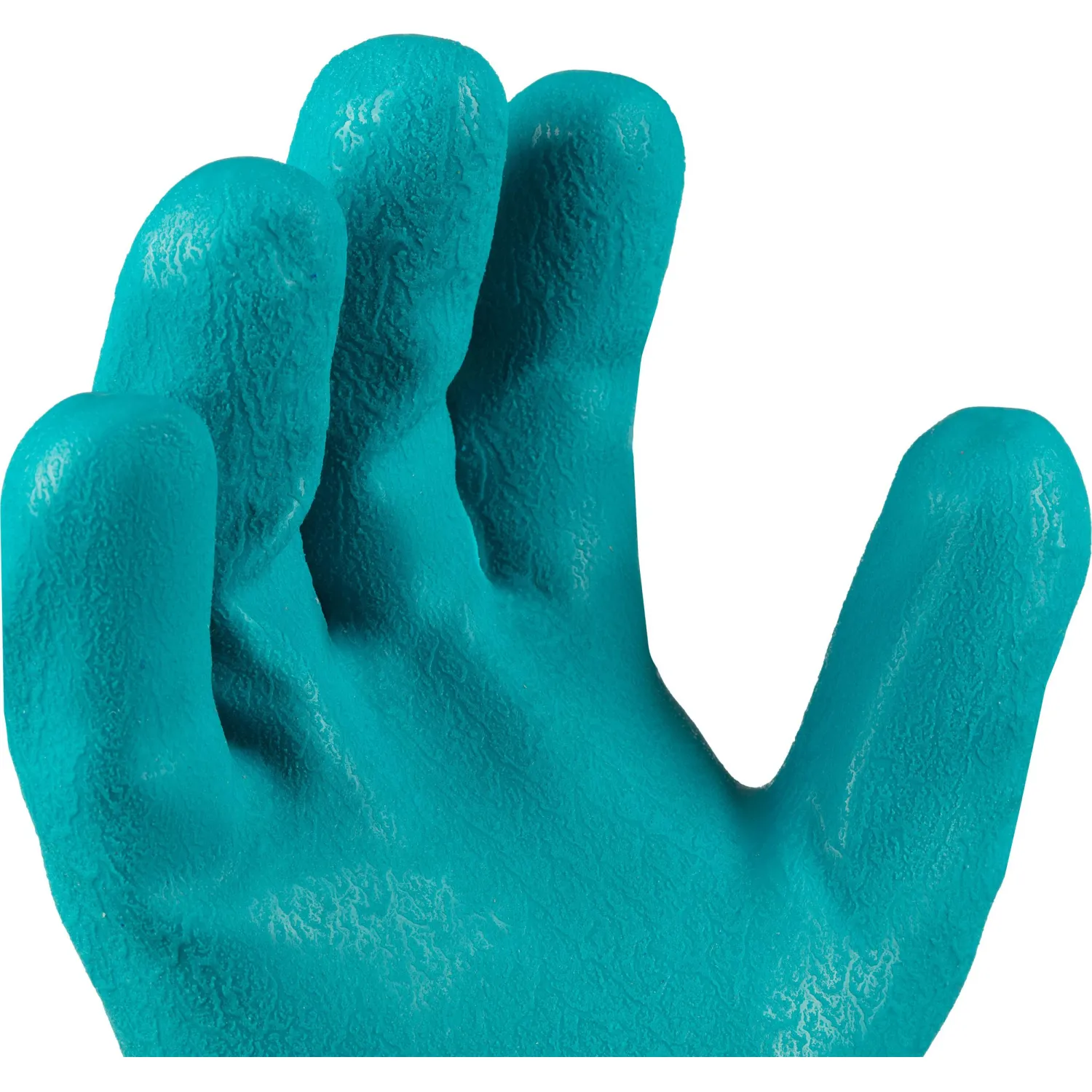 Перчатки рабочие утеплённые Jeta Safety Winter Grip хлопковые с ПВХ покрытием синие/жёлтые (7 класс вязки, размер 9, L, JPW-811) - Image 4