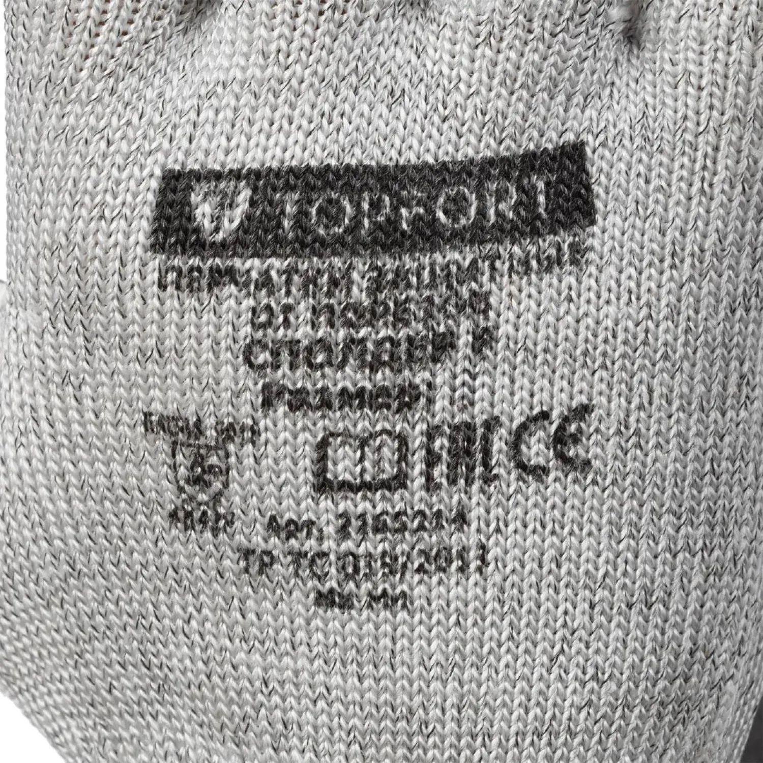 Перчатки для защиты от порезов TOPFORT Сполдер F класс защиты F (30) (10 класс вязки, размер 8) - Image 6