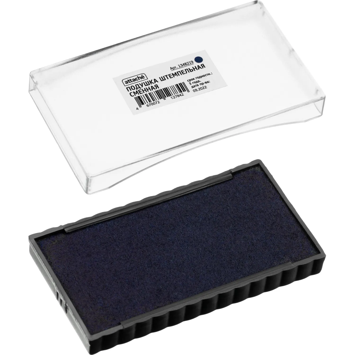 Подушка штемпельная Attache 8032 сменная, синяя 5000 отпечатков - Image 3