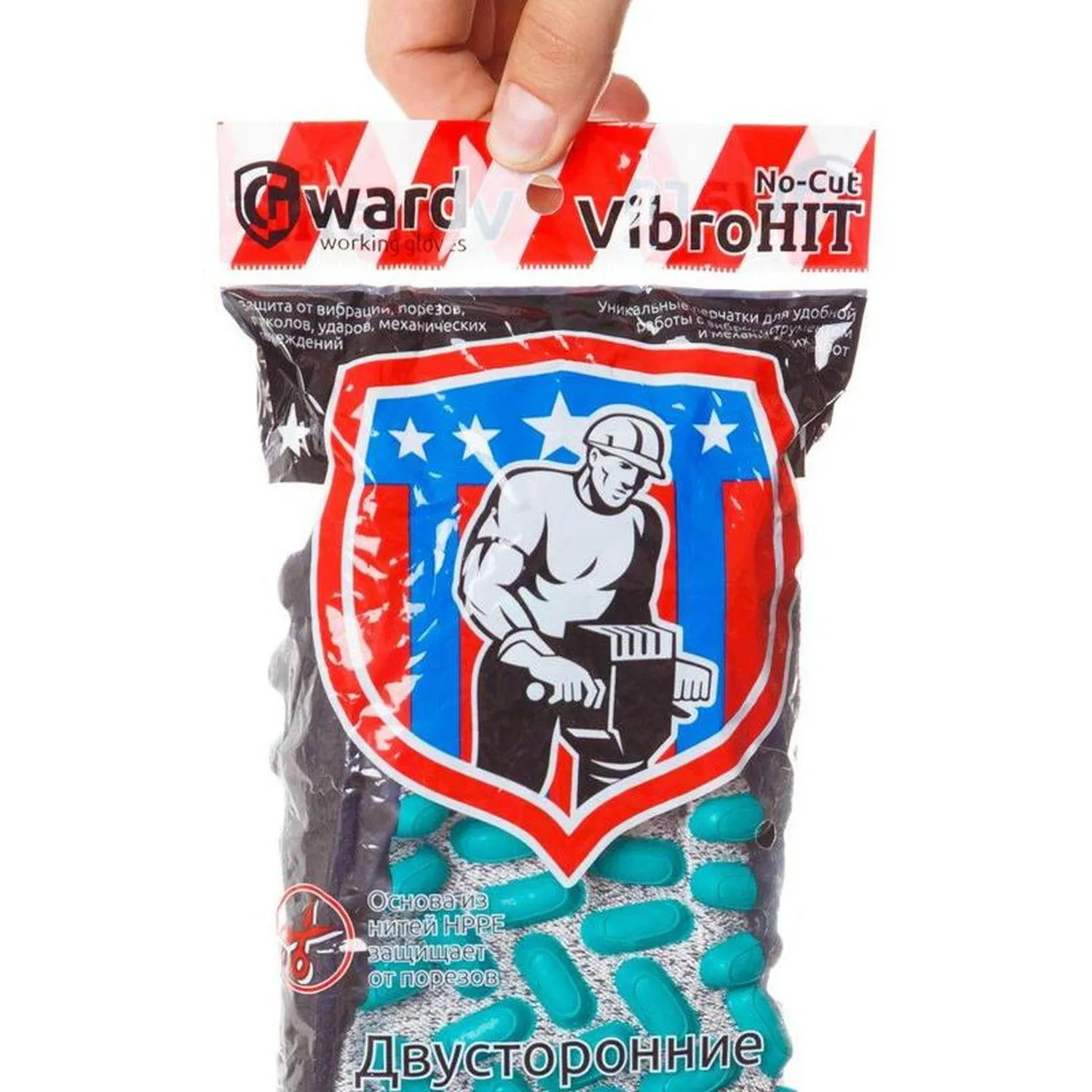 Перчатки защитные антивибрационные Gward VibroHIT размер 10 (L1401) - Image 5