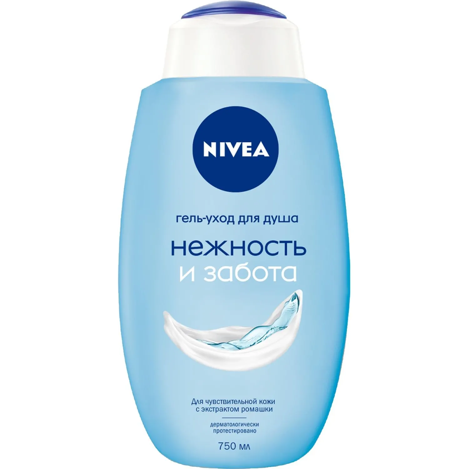 Гель для душа Нежность и забота 750 мл