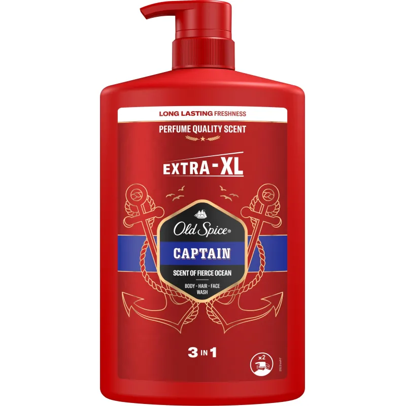 Гель для душа Old Spice Captain 3 в 1 1000 мл - Image 2