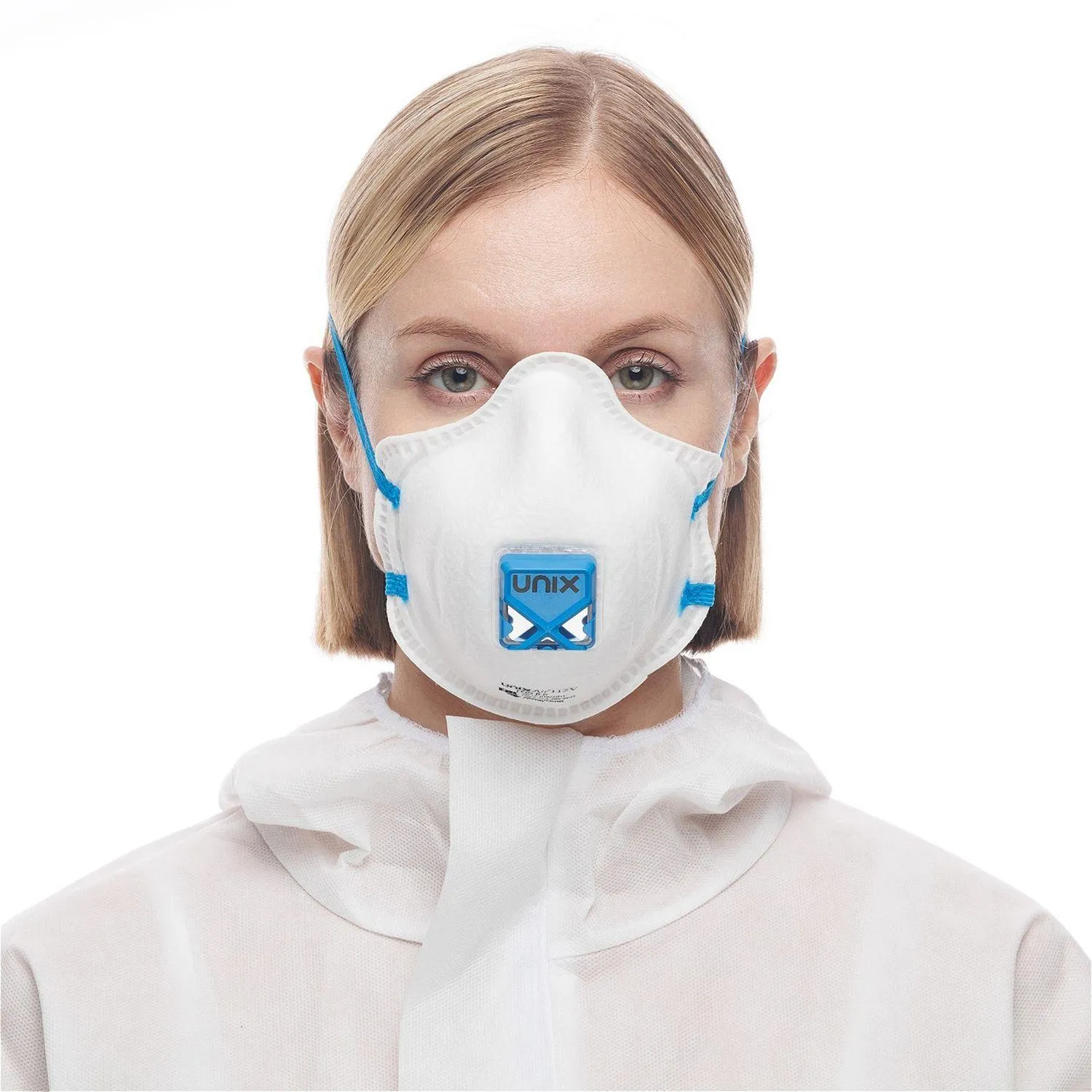 Респиратор UnixAir 113 V противоаэрозольный с клапаном FFP3 (3 штуки в упаковке) - Image 6
