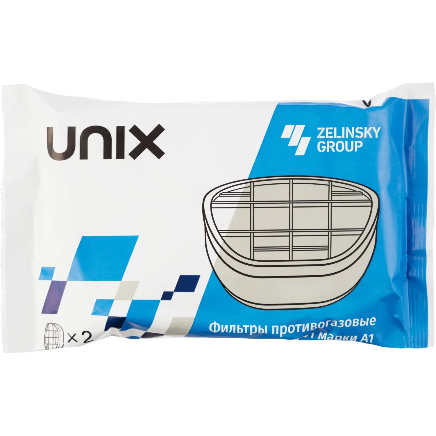 Фильтр противогазовый Unix 501 А1 (2 штуки в упаковке) - Image 5