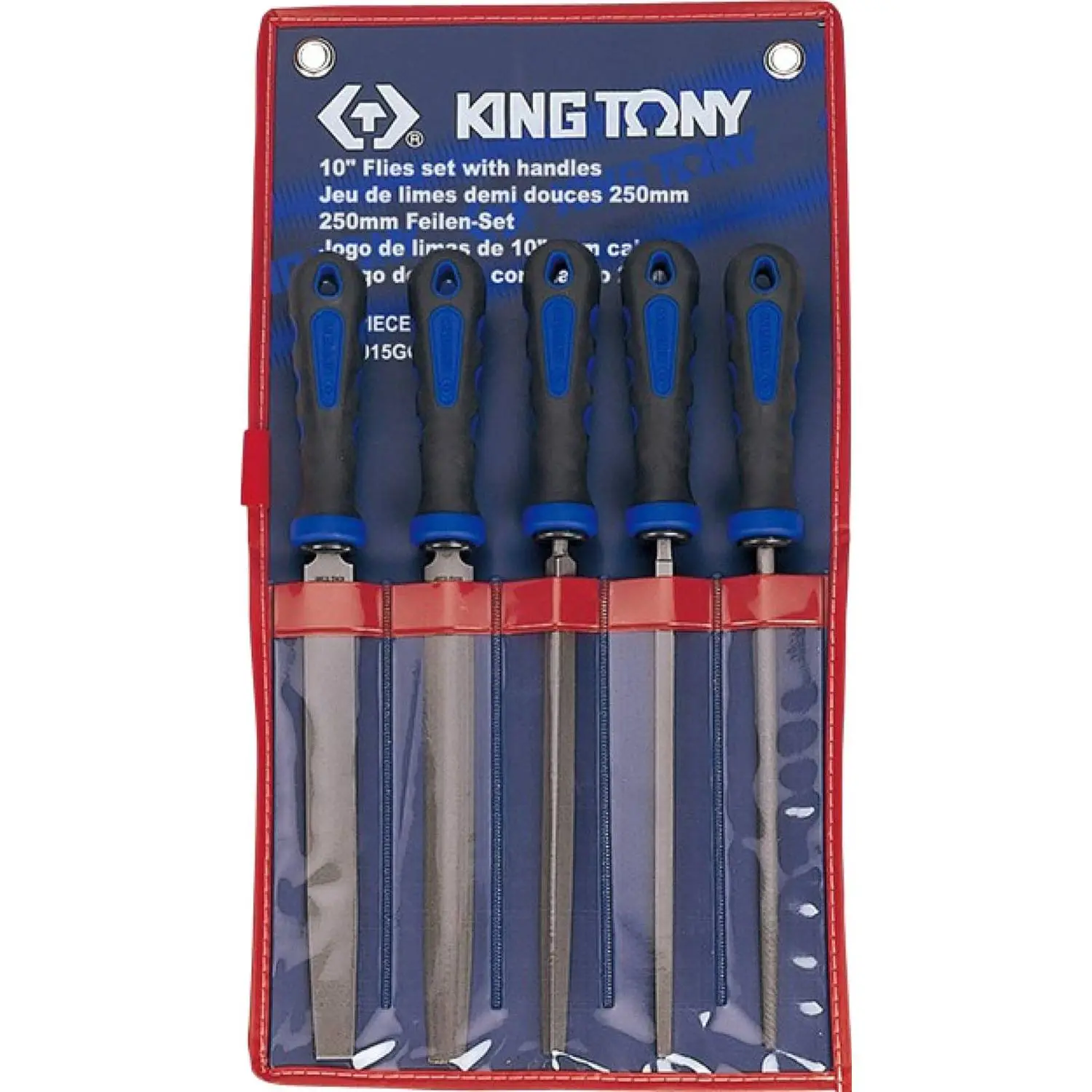 Набор напильников King Tony 250 мм 5 предметов (1015GQ) - Image 4