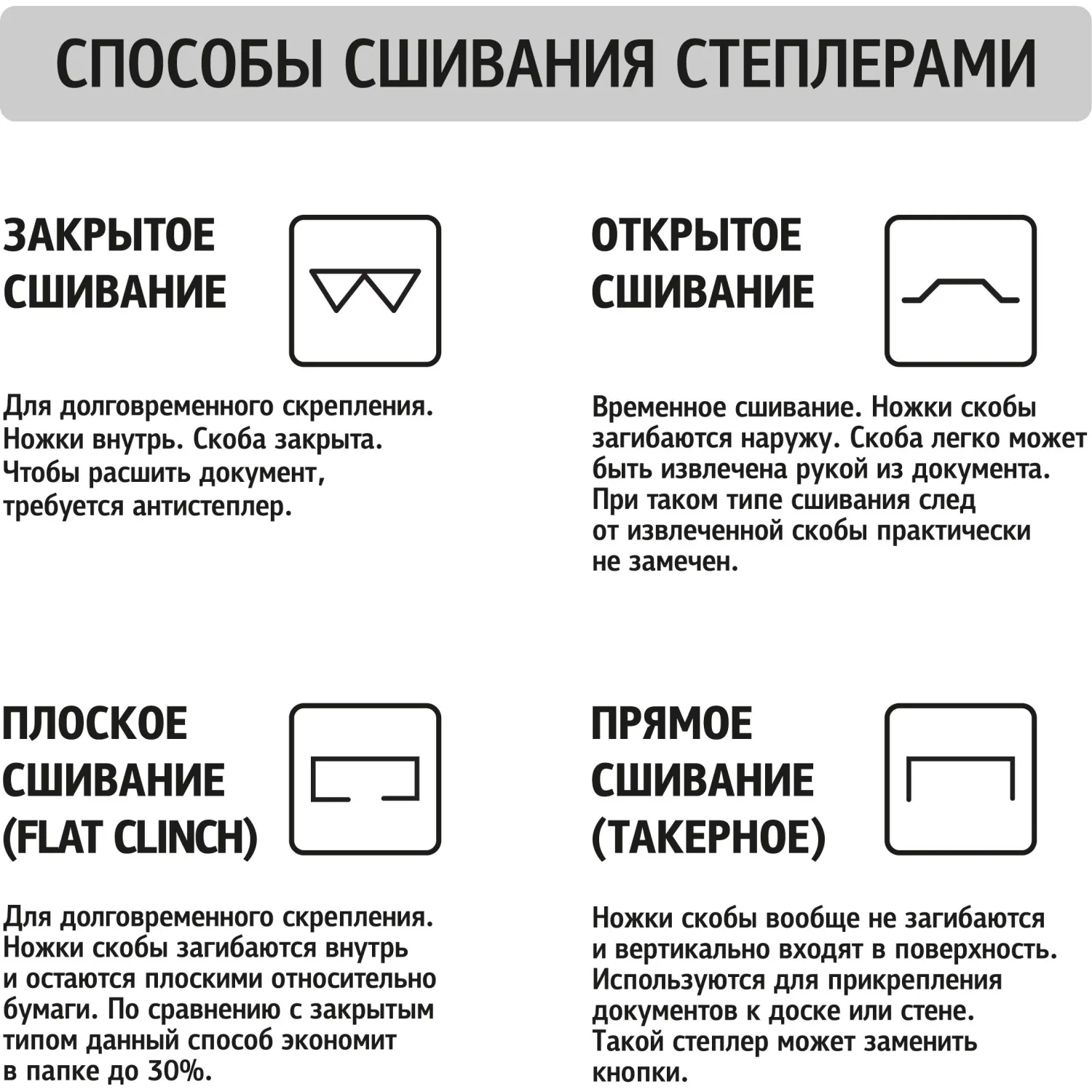 Степлер офисный пластиковый Attache Economy (до 10 листов, закрытое сшивание) - Image 10