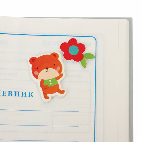 Наклейки из EVA "Зверушки", 24 штуки, ассорти, ЮНЛАНДИЯ, 662686 - Image 10