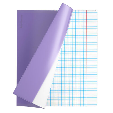Обложки ПП для тетрадей и дневников ERICH KRAUSE "Fizzy Pastel", КОМПЛЕКТ 12 шт., 100 мкм, 212x347 мм, 49915 - Image 10