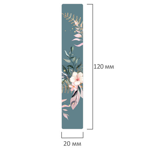 Закладки для книг МАГНИТНЫЕ, "TROPICS", набор 12 шт., 60x20 мм, BRAUBERG, 113172 - Image 13