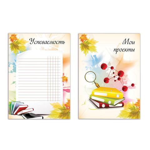 Листы-вкладыши для портфолио ШКОЛЬНИКА, 30 разделов, 32 листа, "Моё портфолио", BRAUBERG, 127550 - Image 8