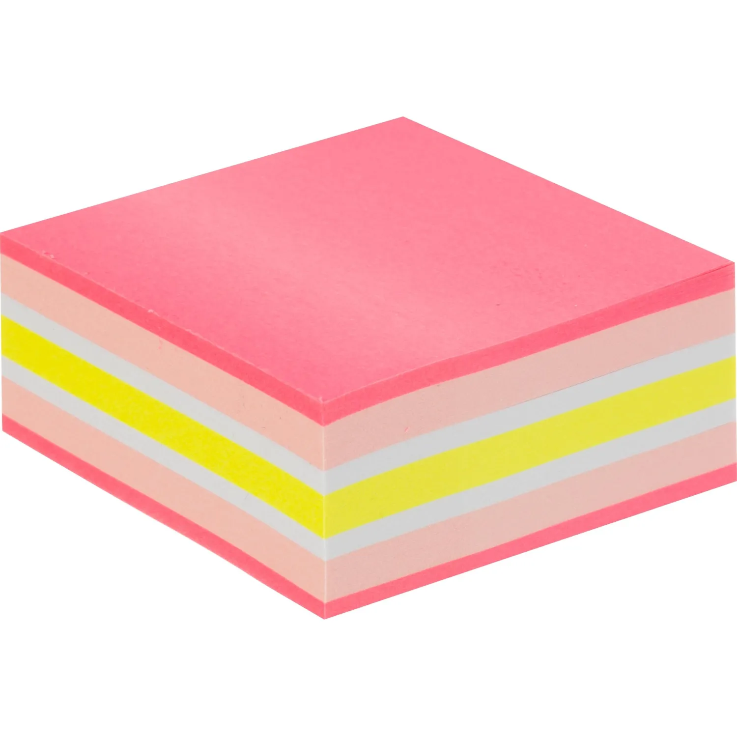 Стикеры Attache Selection Клубничный микс 51×51 мм, 250 л., 4 цв., без следов клея - Image 2