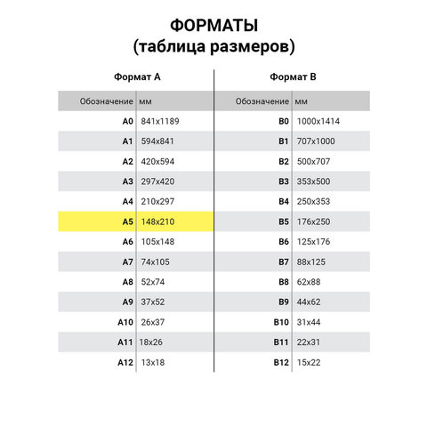 Сменный блок для тетради на кольцах, А5, 160 л., STAFF, "Белый", 403261 - Image 7