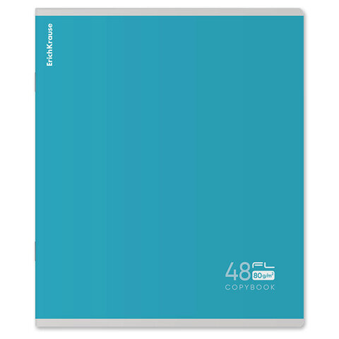 Тетрадь А5, 48 л., скоба, клетка, Soft-Touch, выборочный УФ-лак, плотная бумага 80 г/м2, ERICH KRAUSE, 60623 - Image 4