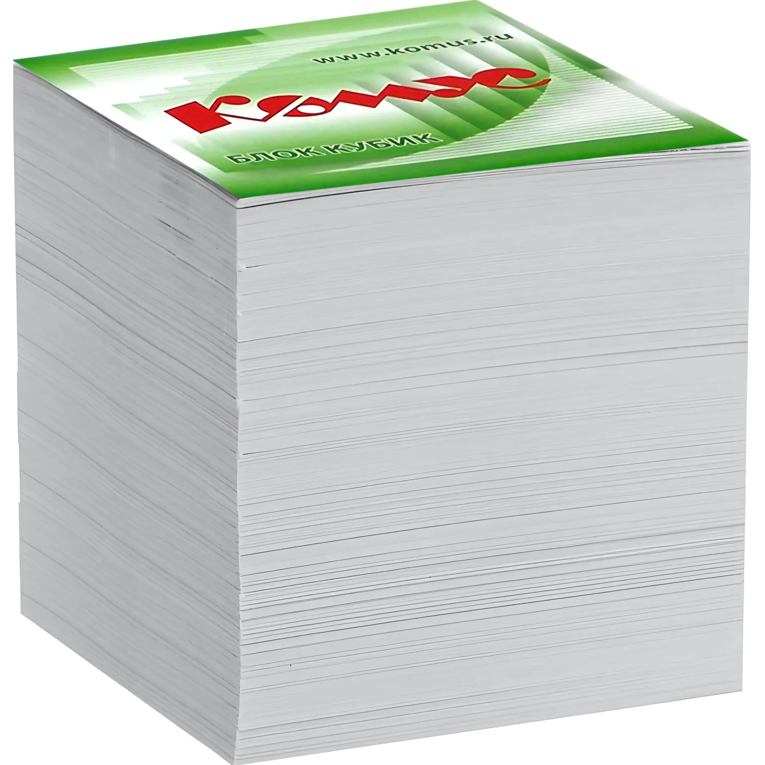 Блок для записей Комус 9×9 см, 100 г/м², белизна 100% для офиса - Image 3