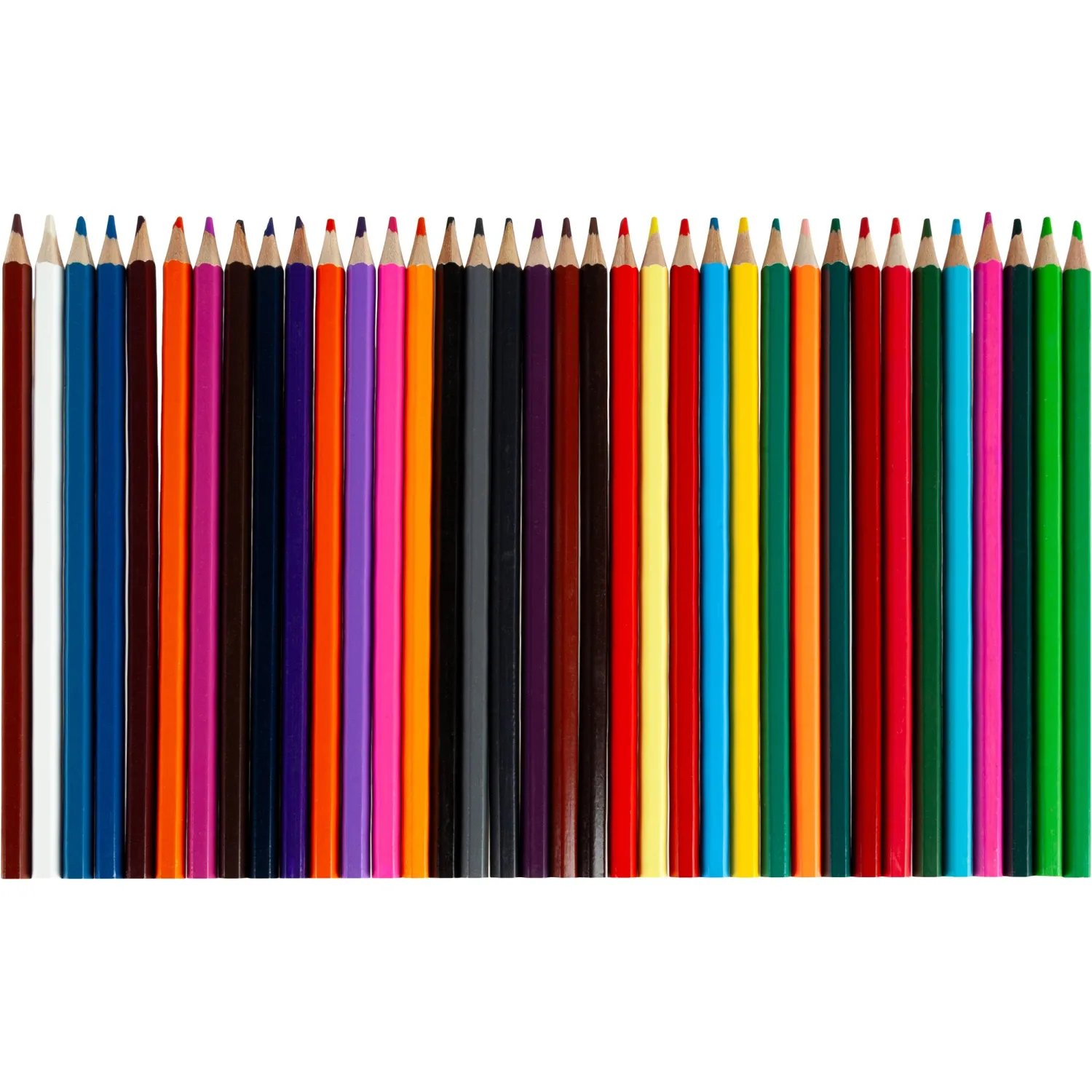 Карандаши цветные Комус Класс (№1 School) ColorPics 36 карандашей 36 цветов шестигранные - Image 3