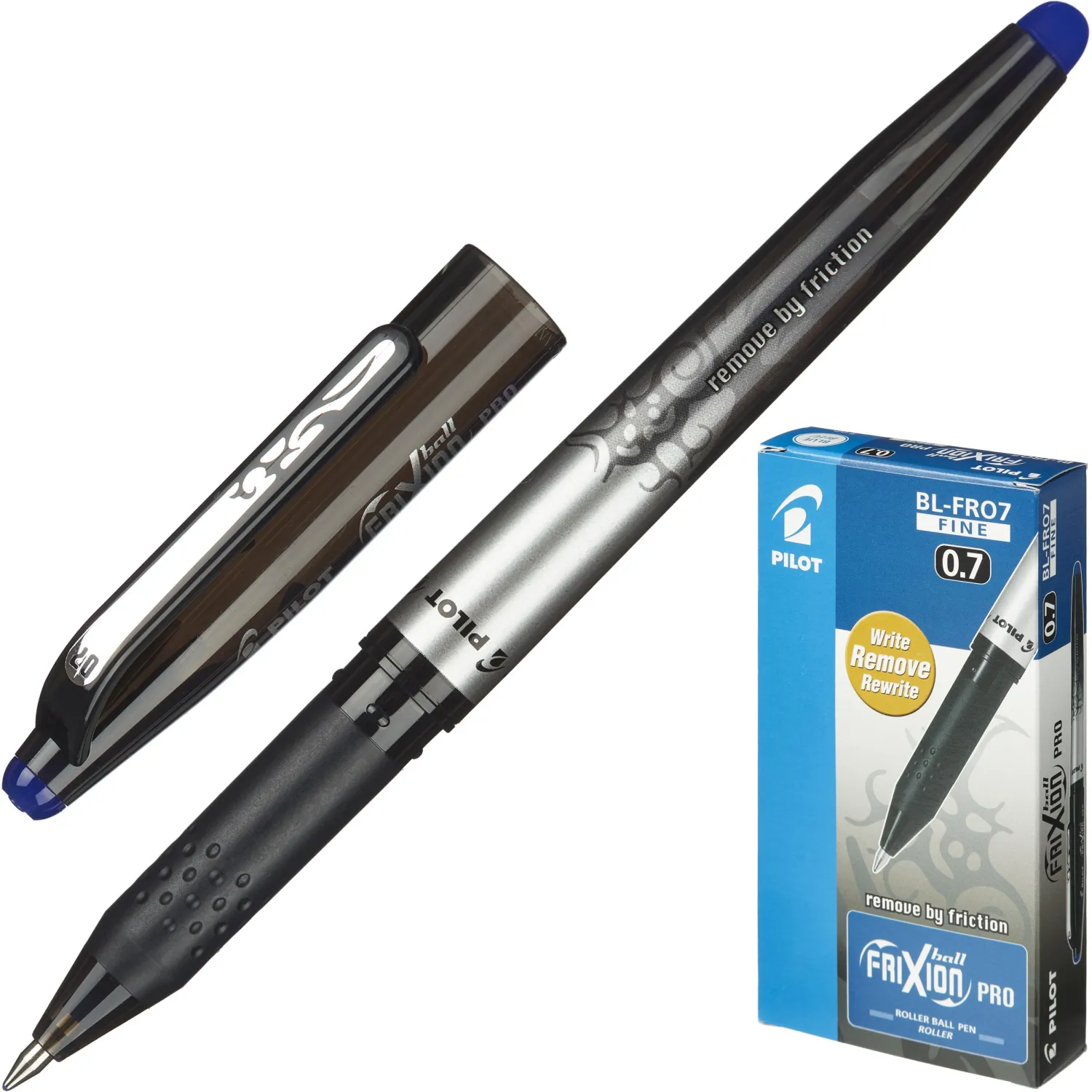 гелевая ручка Pilot Frixion Pro (сменный стержень, ручка с обесцвечивающимися чернилами, эргономичная) - Image 2