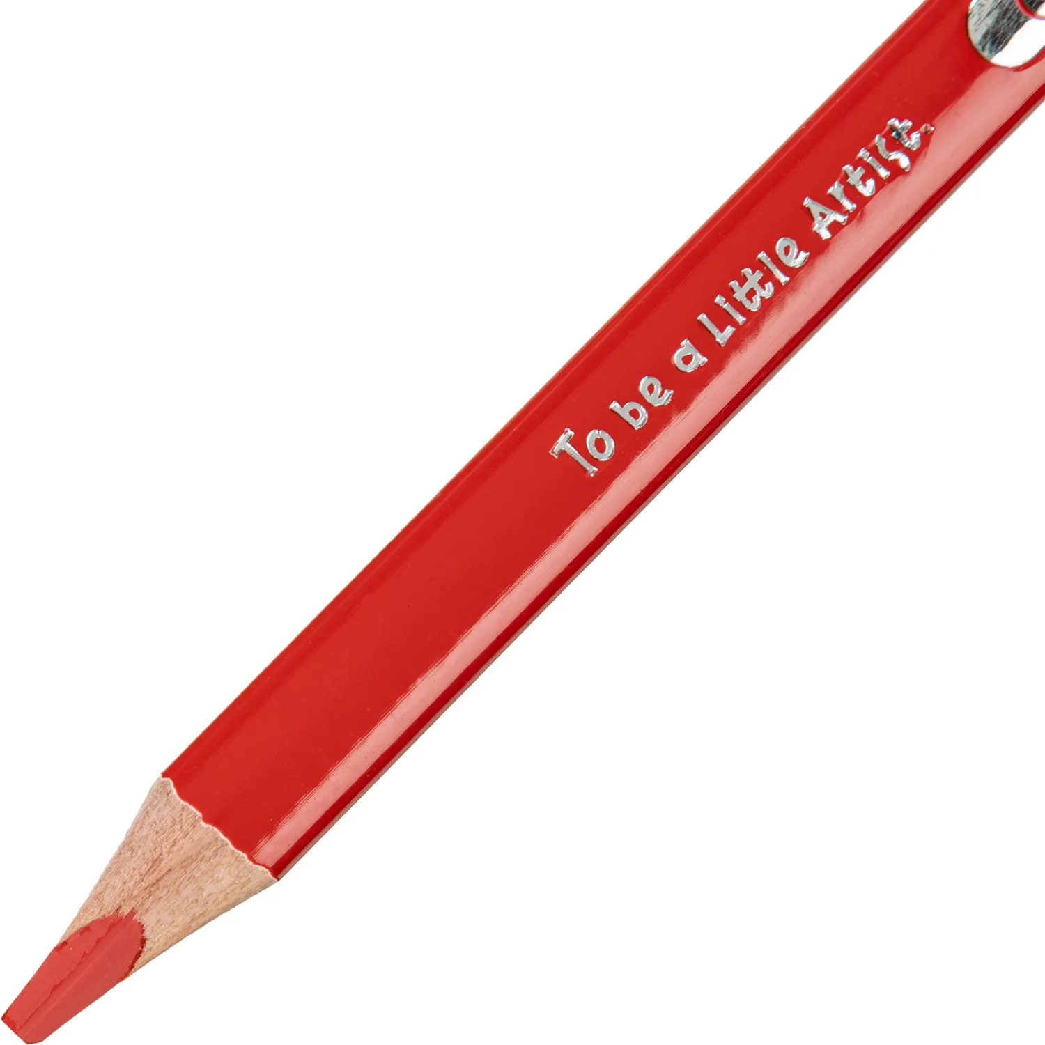 Карандаши цветные Deli Color Kids Jumbo 6 карандашей 6 цветов трёхгранные (утолщённые) - Image 4