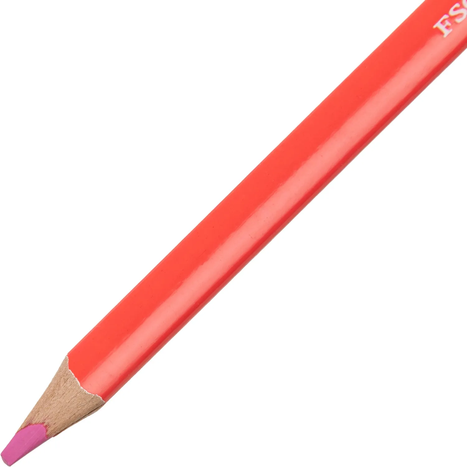 Карандаши цветные Kores Jumbo 12 карандашей 12 цветов трёхгранные (утолщённые) - Image 4