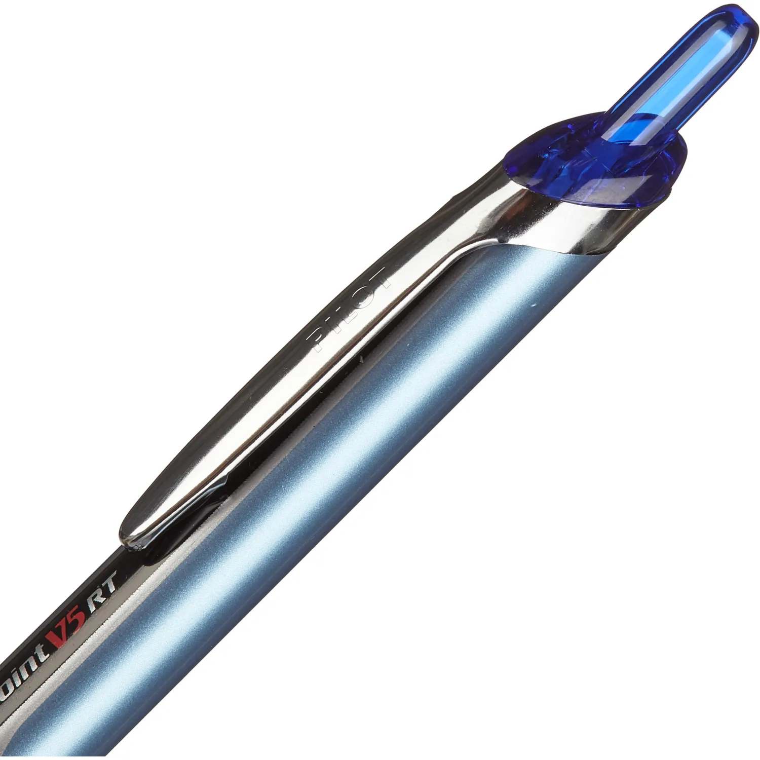 роллер Pilot Hi-Tecpoint V5 RT 0.25 мм синяя, автоматическая ручка с жидкими чернилами - Image 4